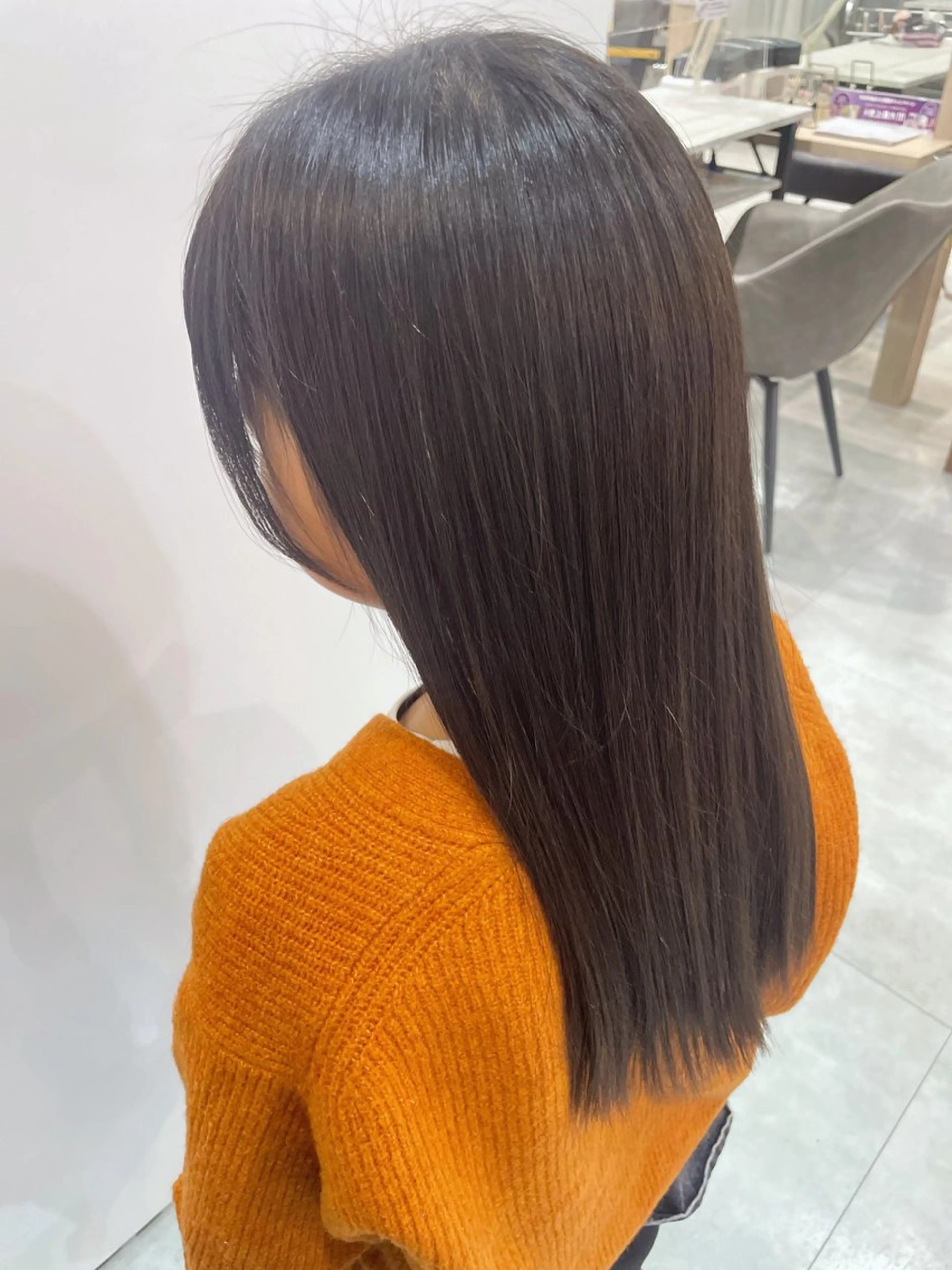 セミロング 村上 ななみのヘアスタイル