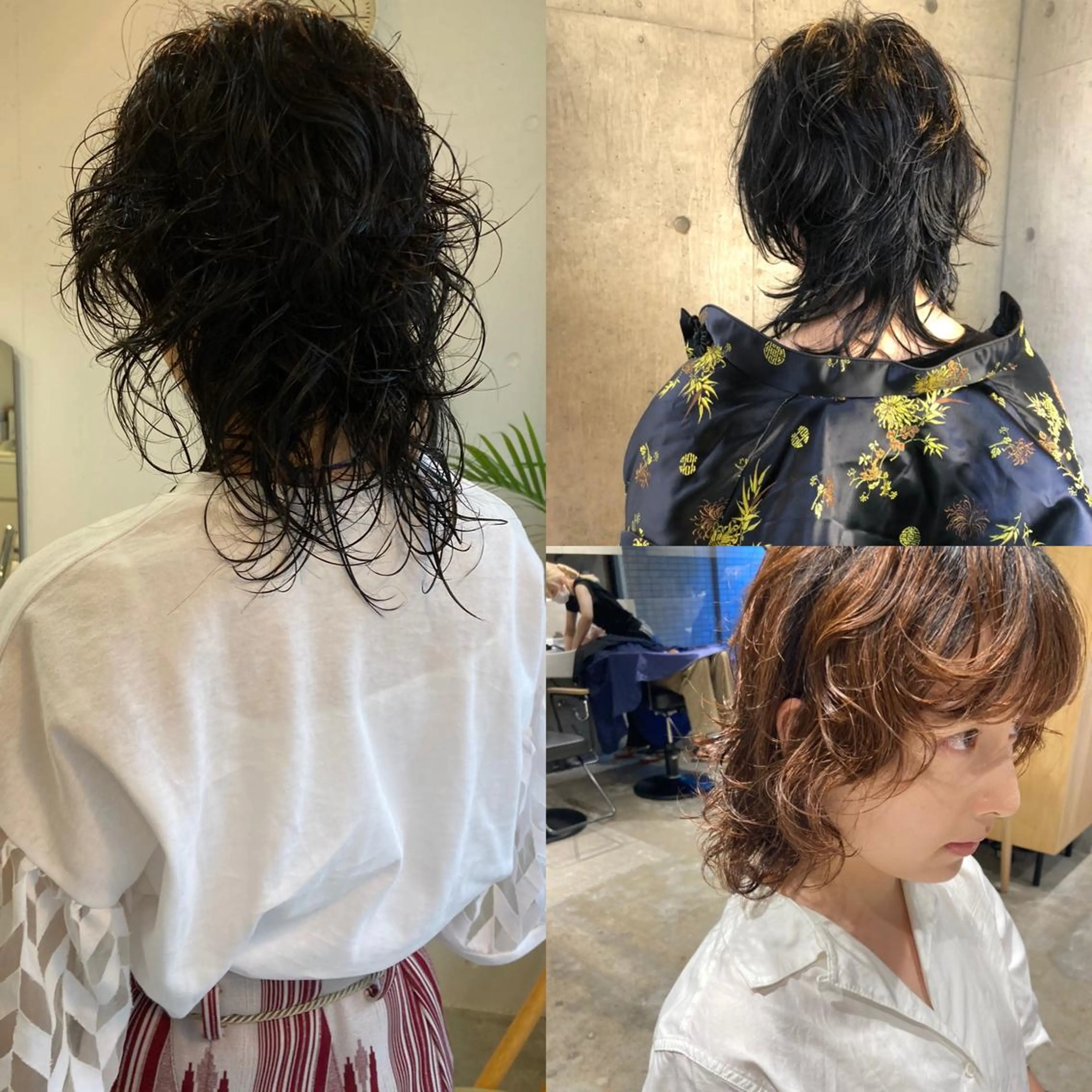 ショート パーマ ウルフカット 🌈圧倒的デザイン力 内井省吾のヘアスタイル