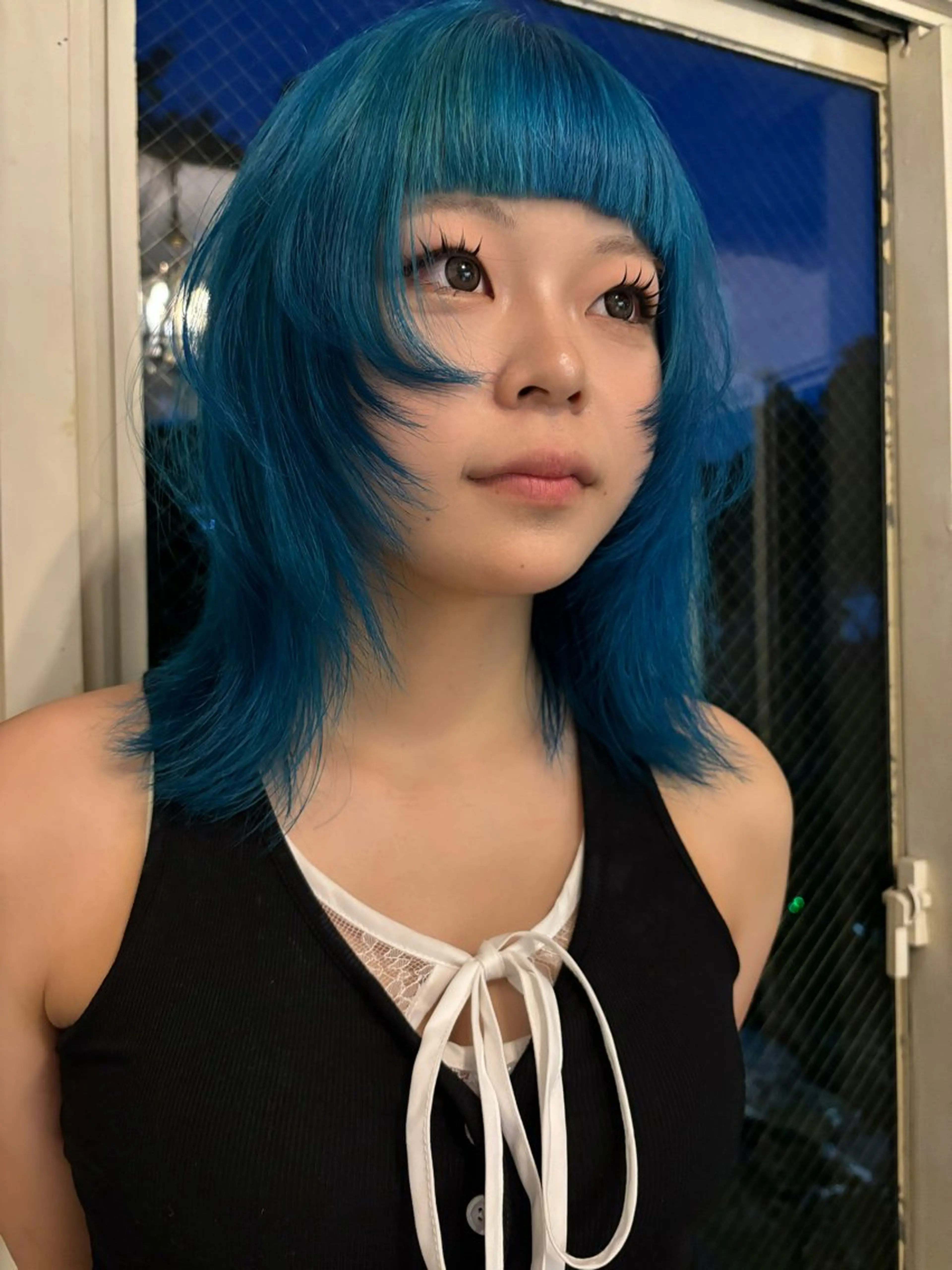 ミディアム ヘアカラー トリートメント sea's所属・平果帆/レイヤー /矢場町/ブリーチのヘアスタイル