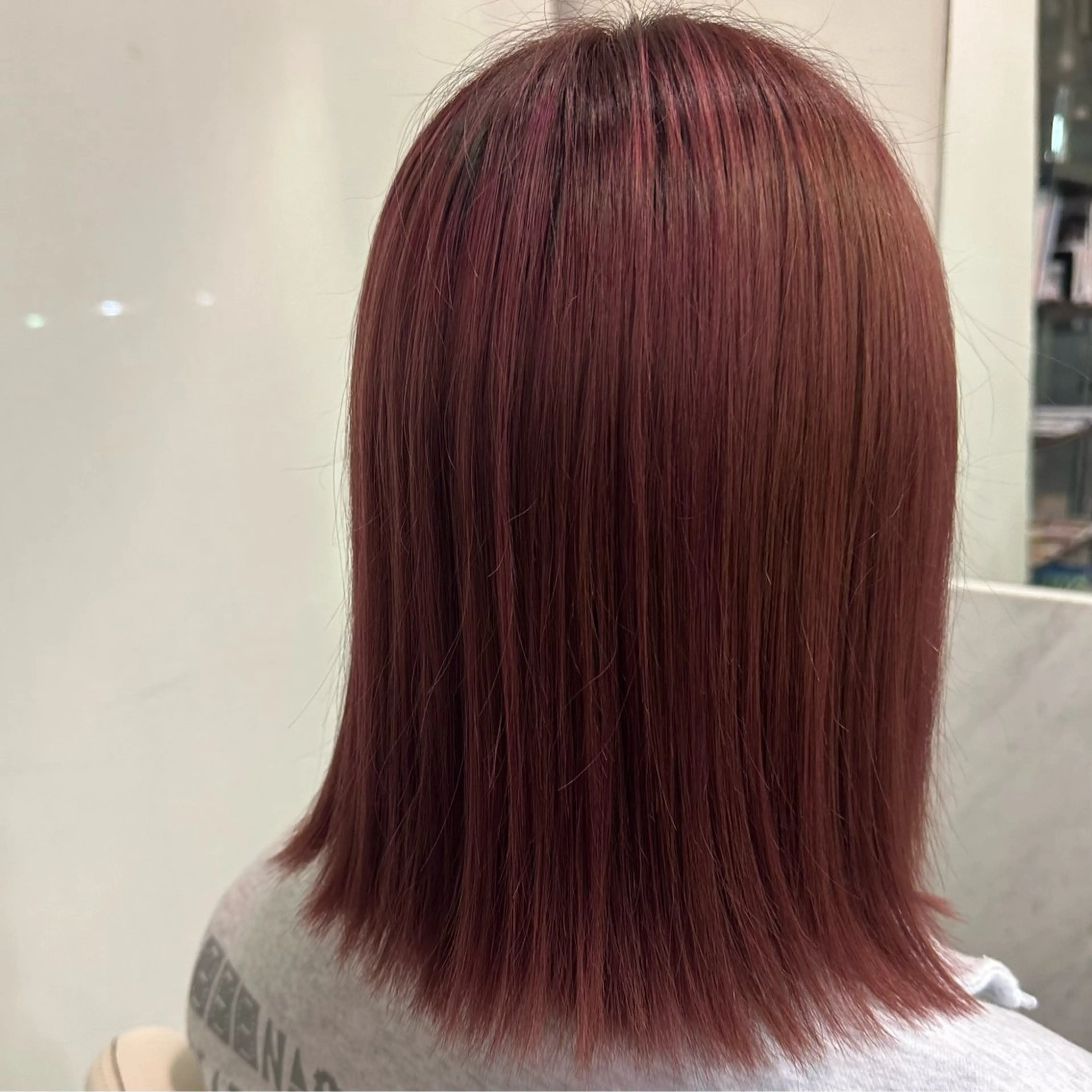 カラー ヘアカラー 町田 里奈のヘアスタイル