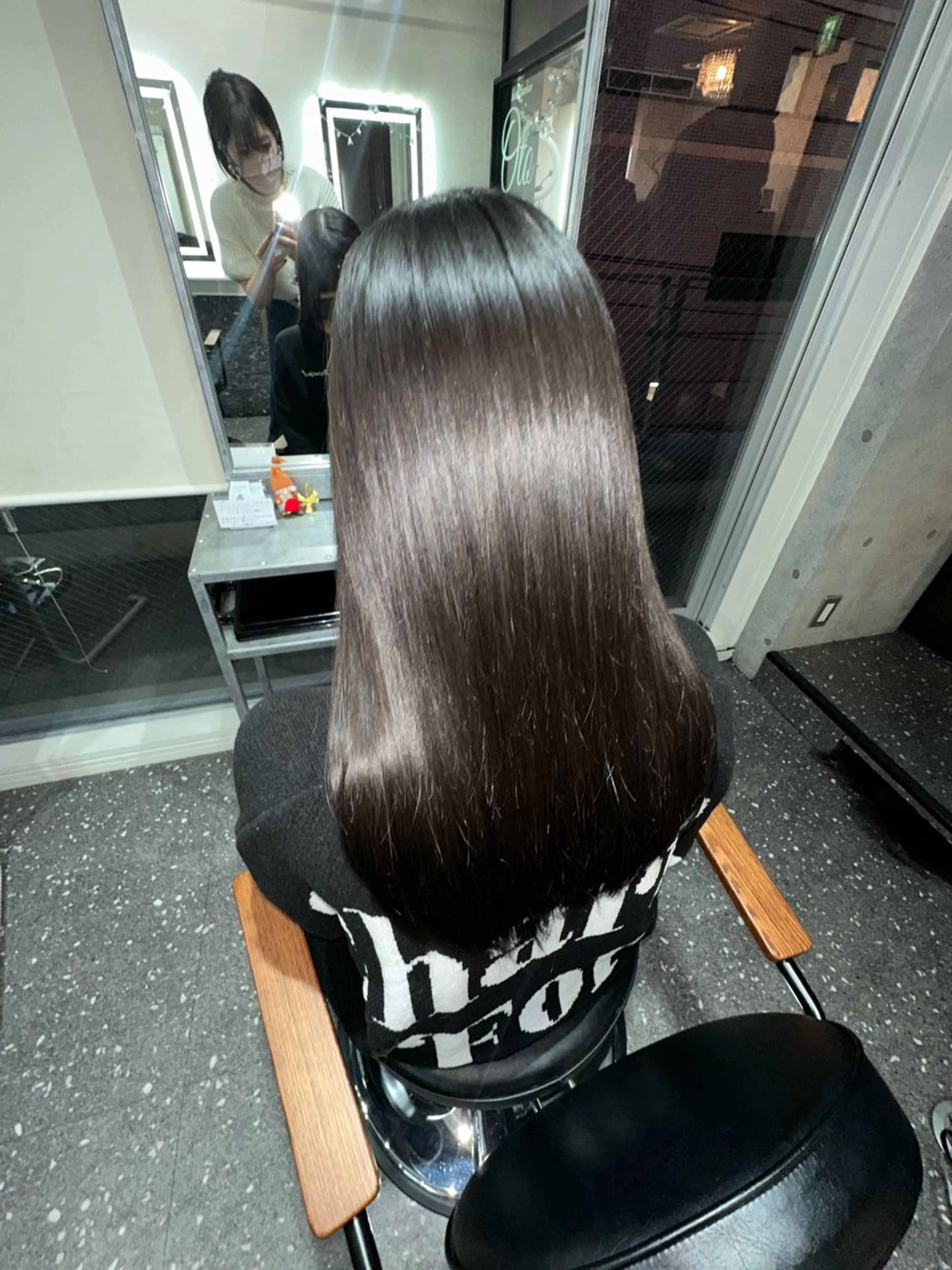 ロング パーマ カット 縮毛矯正 トリートメント 髪質改善⭐️縮毛矯正 吉祥寺⭐️Rinaのヘアスタイル