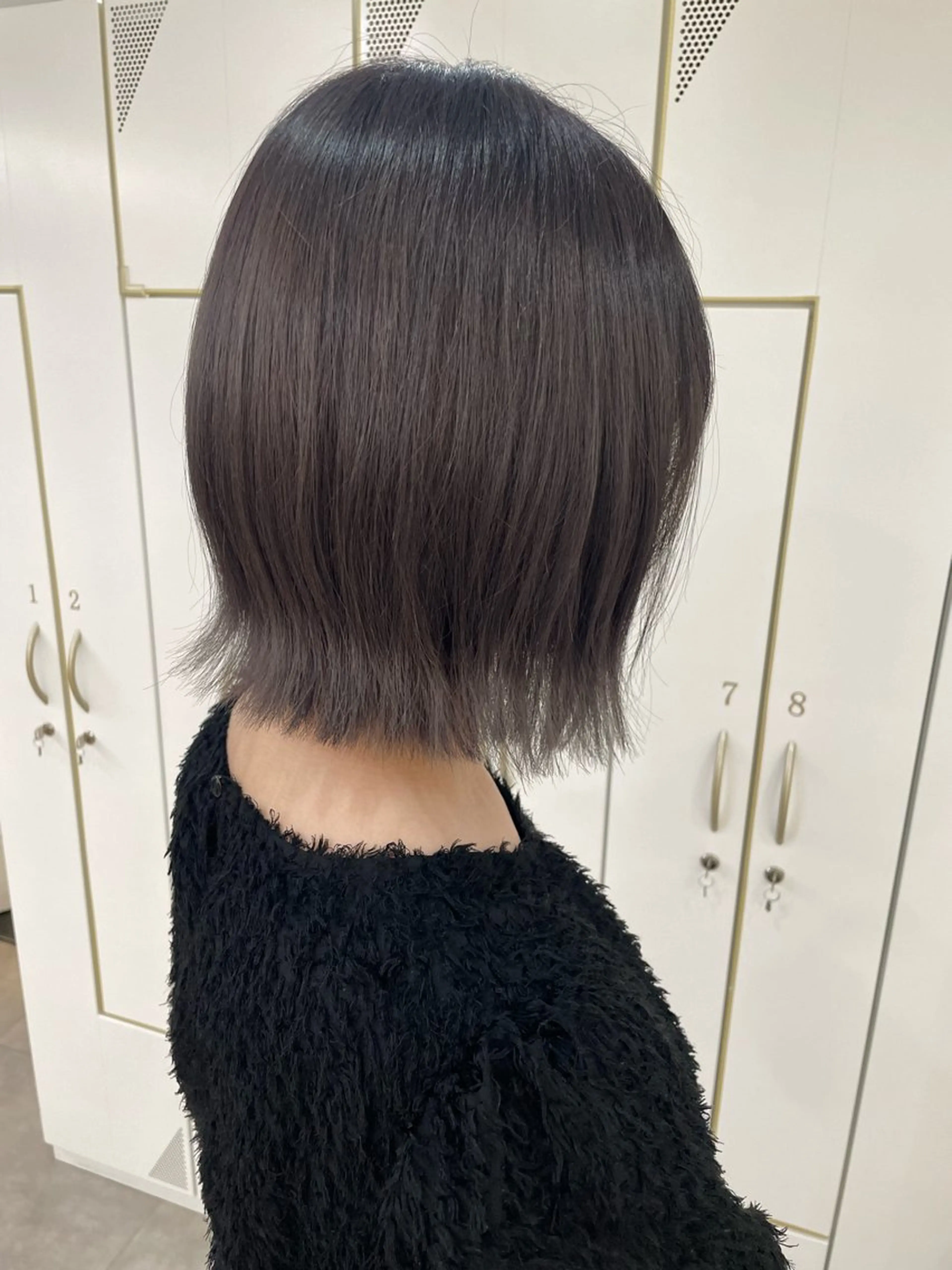 🍧ボブカット(肩上・3センチ以上カット)＋ワンカラー🤍の写真