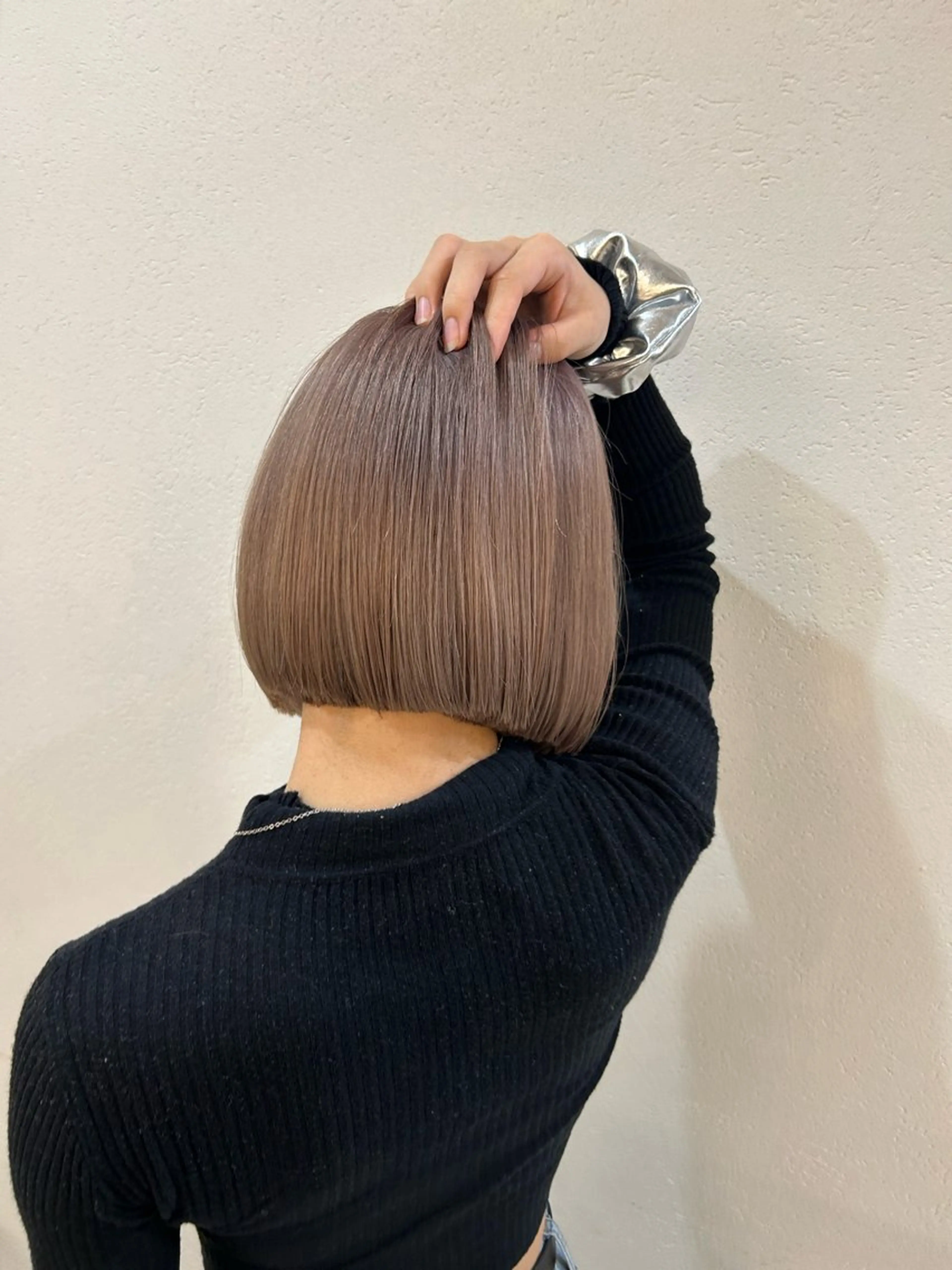 ショート ボブ 韓国風ヘア nina🤎/ 似合わせカットのヘアスタイル