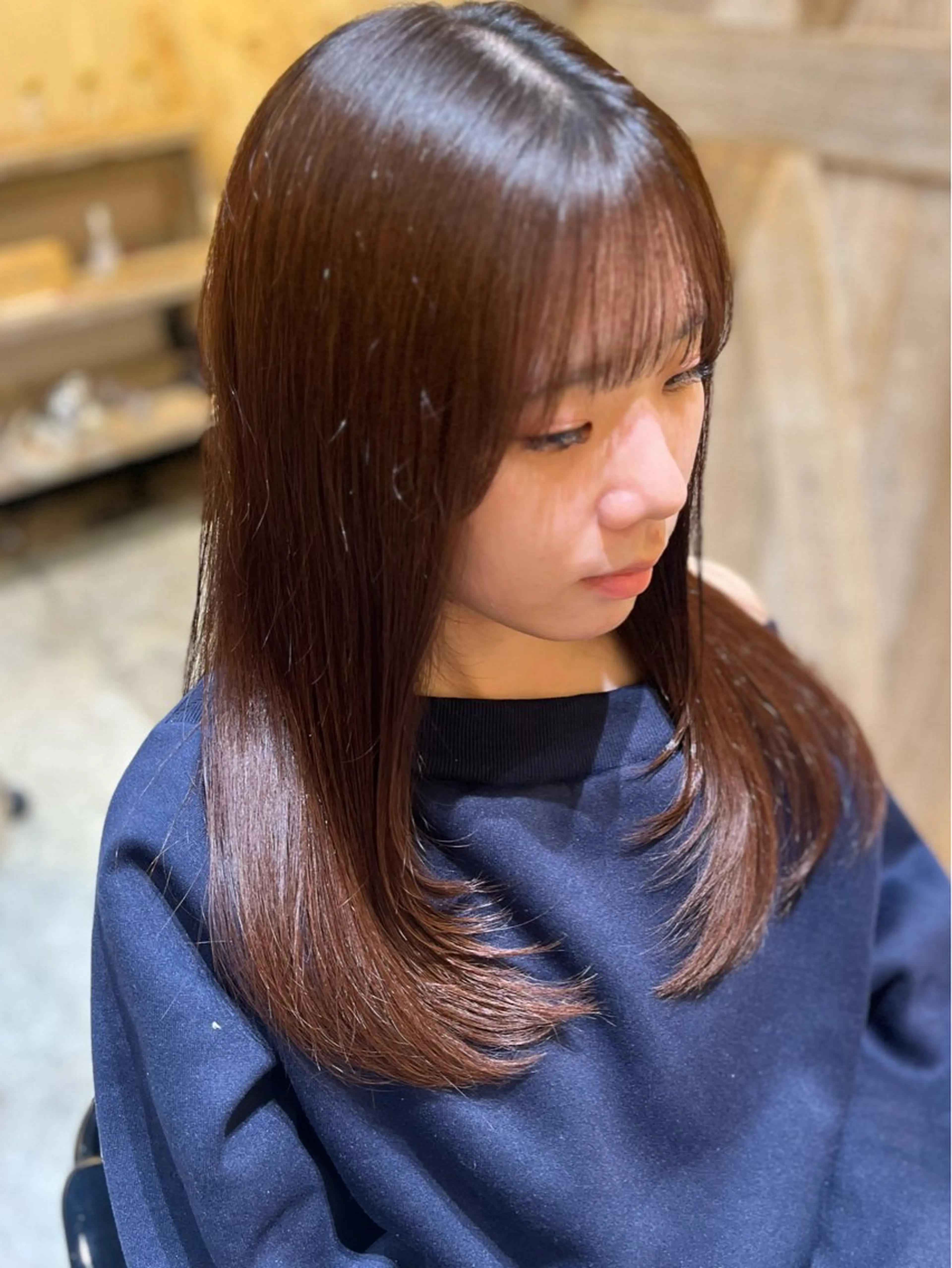 ロング レイヤーカット LoE[ロエ]桃井 香菜子のヘアスタイル