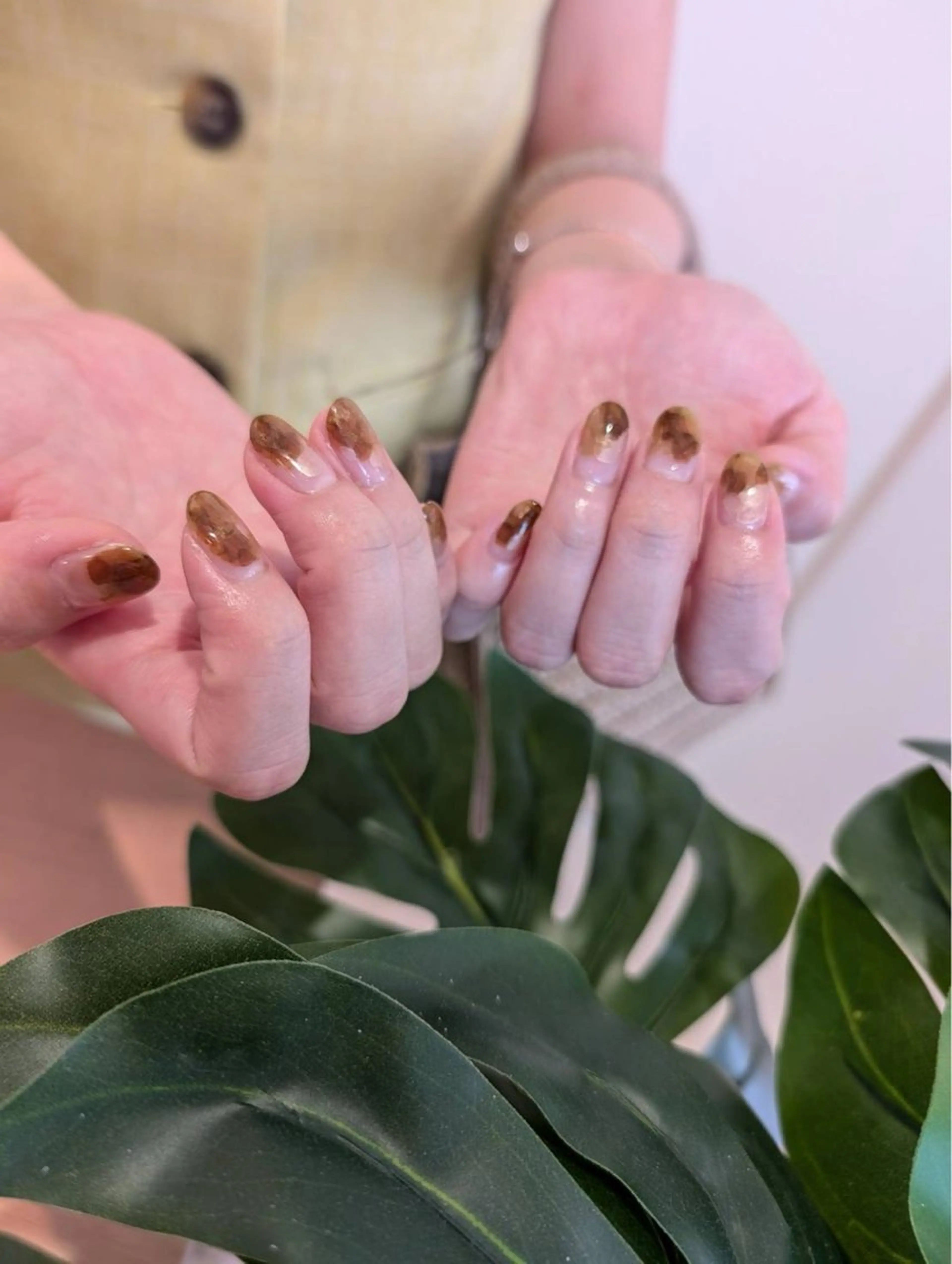 ハンドネイル💅🏻オフありインクネイルの写真