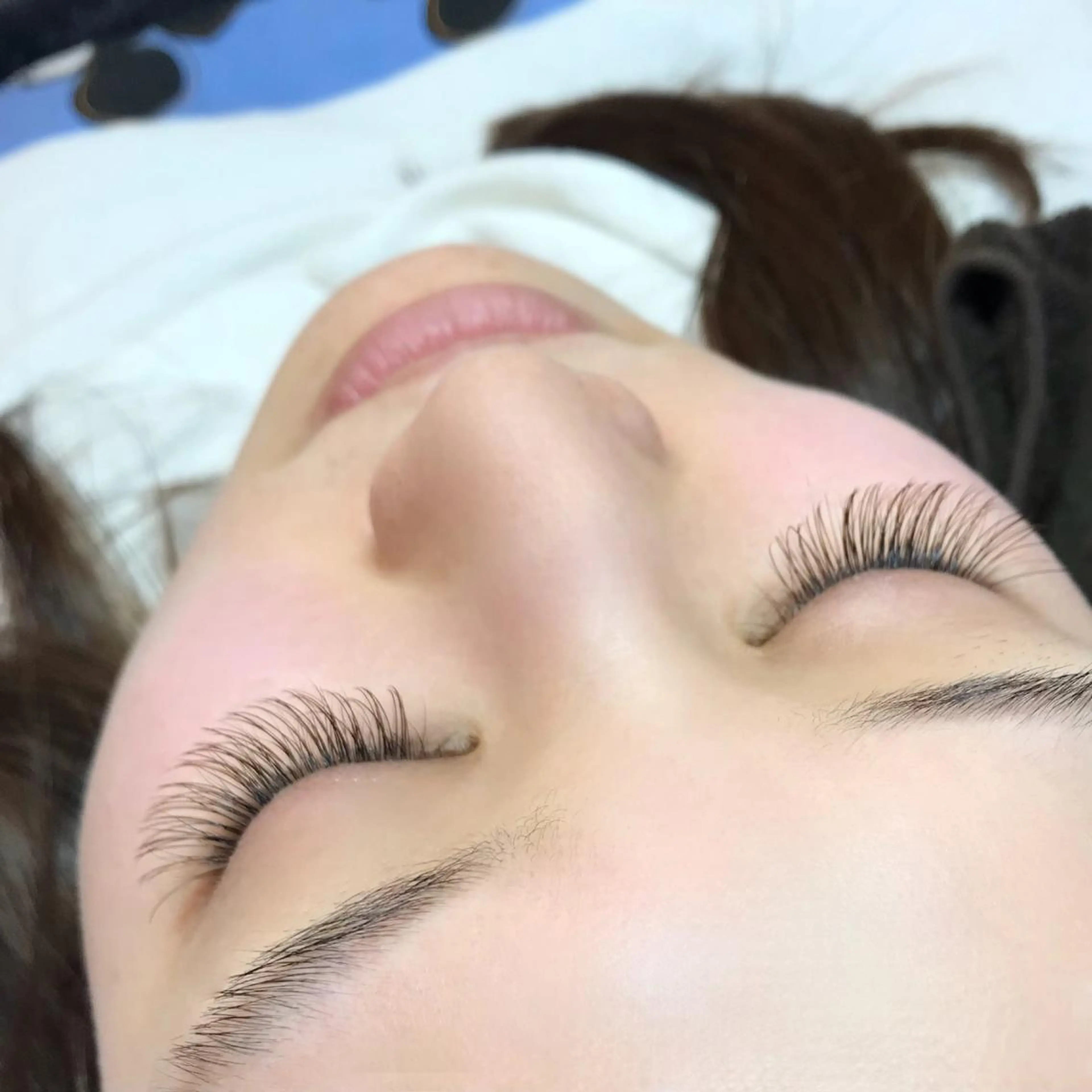 マツエク・マツパ Cカール カラーマツエク フラットラッシュ 目尻長め マツエク francesca eyelash所属・中島 顕子のマツエク・マツパデザイン
