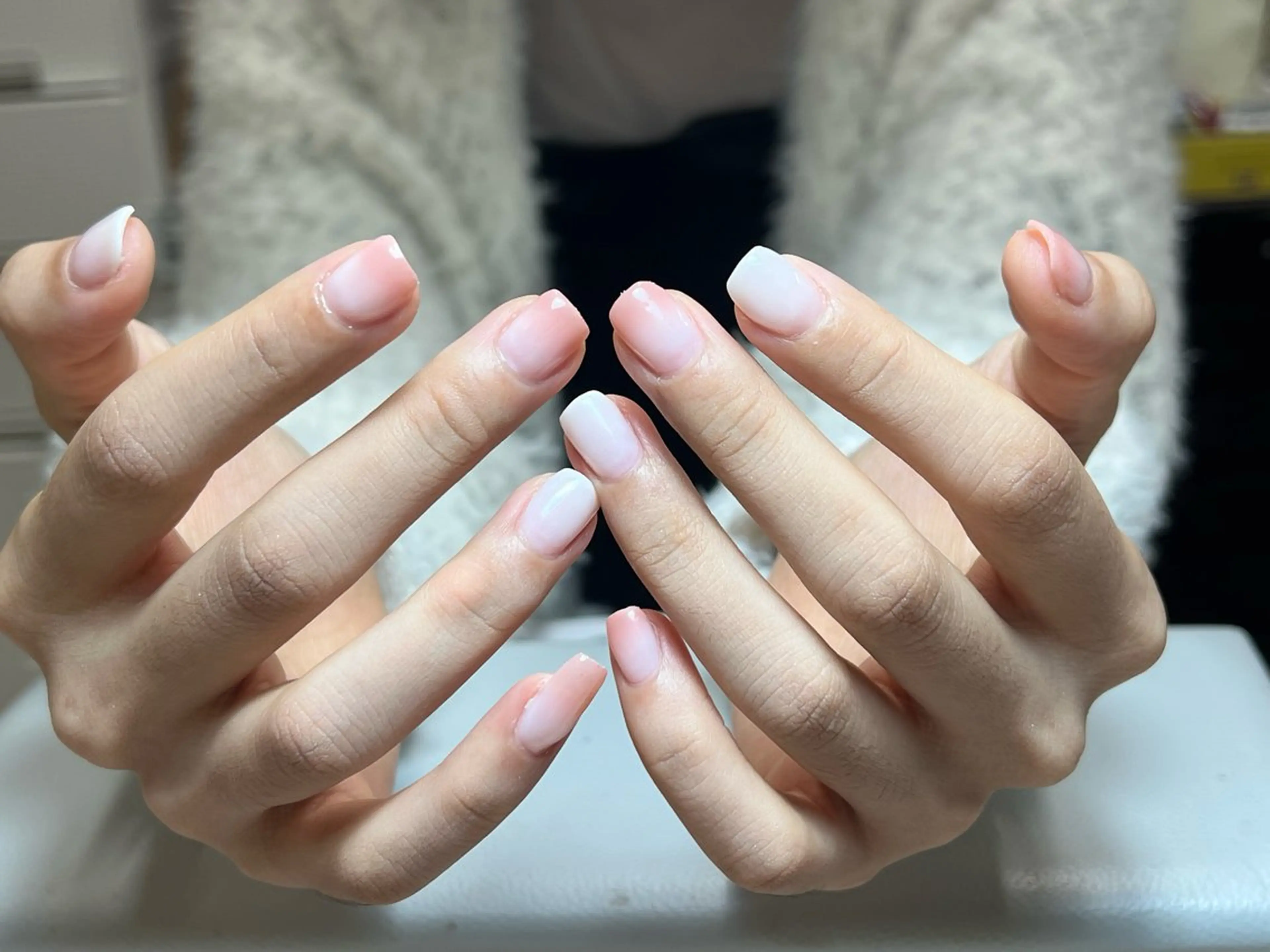 カラーグラデーションの写真