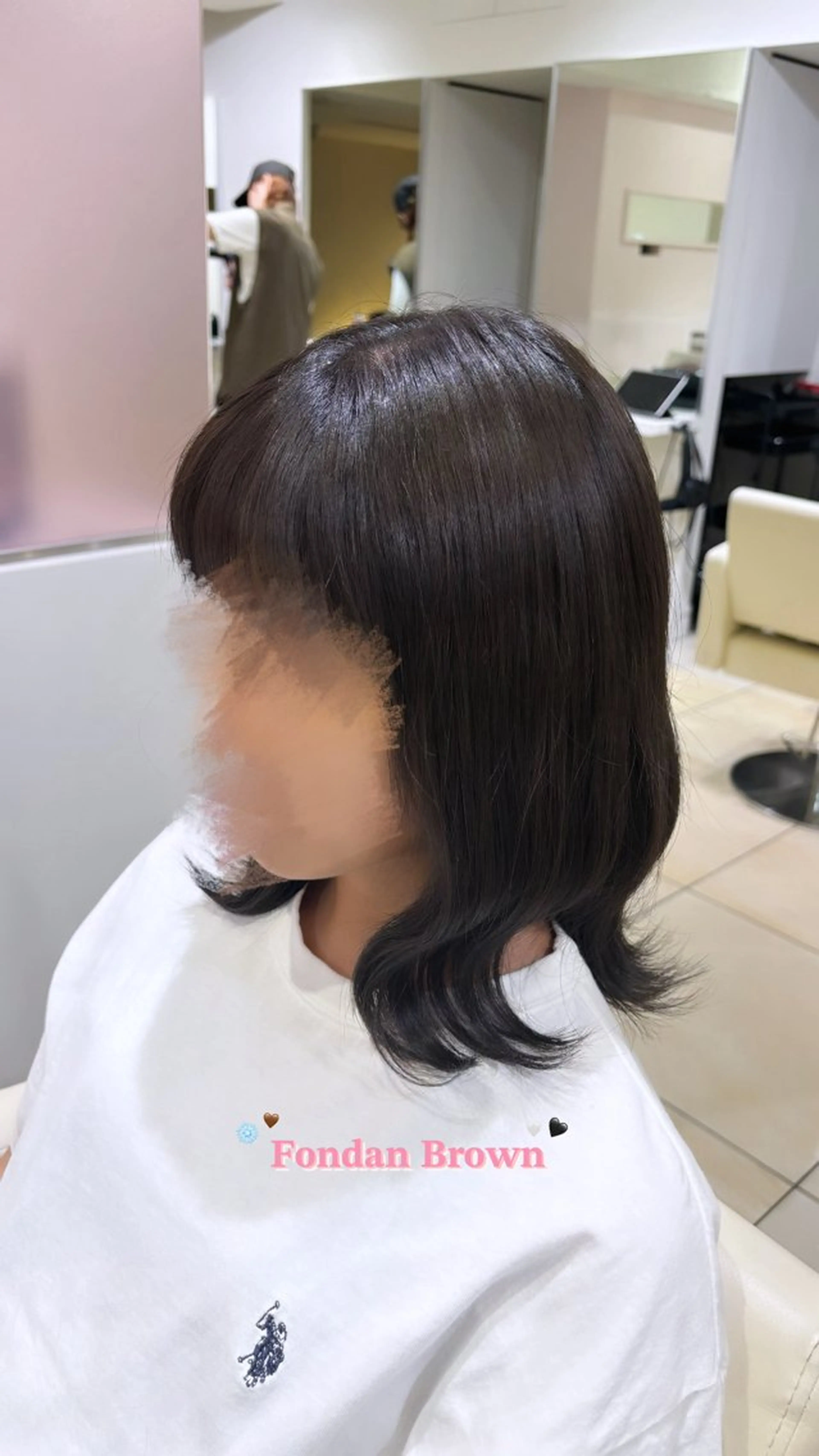 ミディアム カラー アッシュ ヘアカラー トリートメント 暖色カラー/ NOA.⋆𝜗𝜚のヘアスタイル