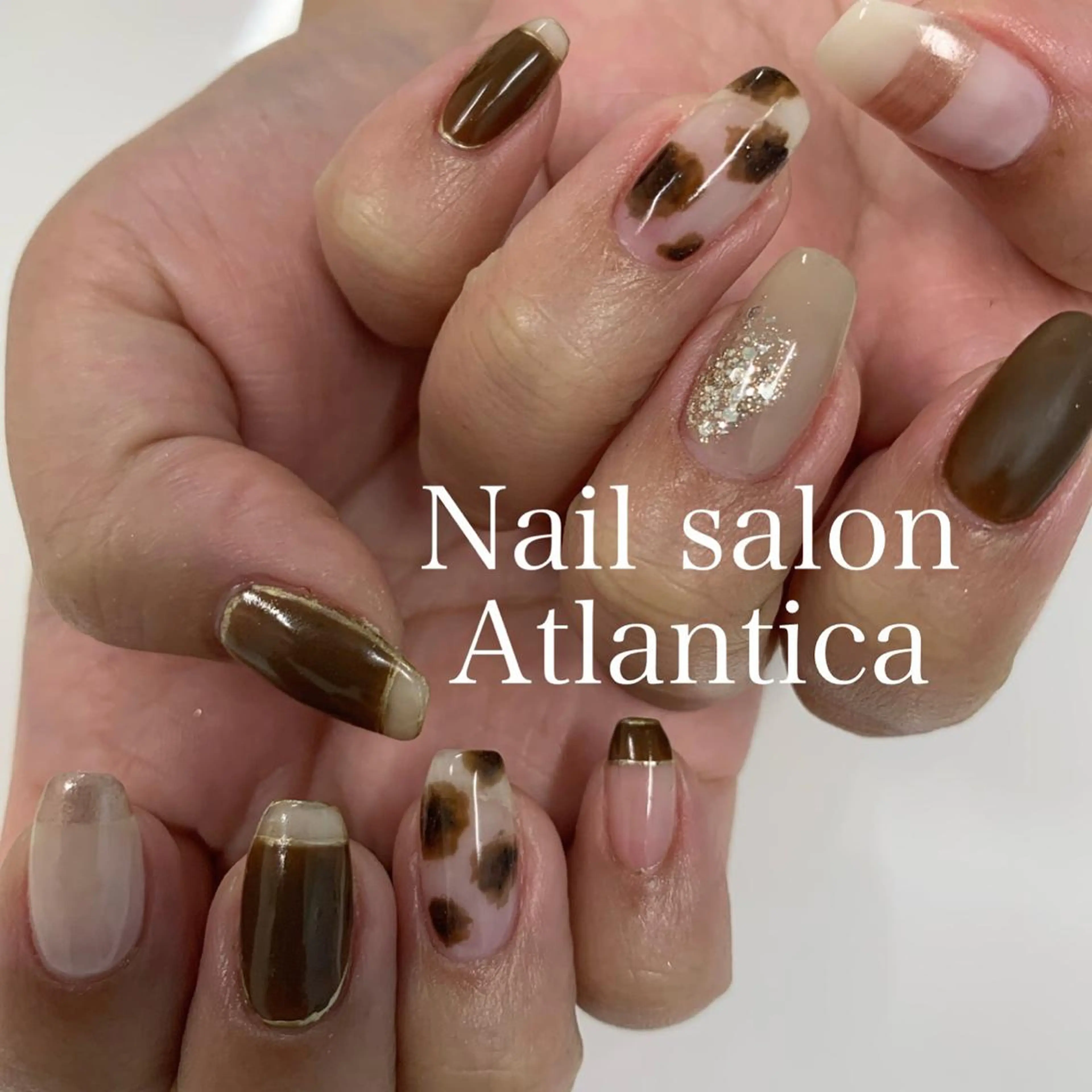 ネイル 持ち込み ハンドネイル Nail salon Atlantica所属・Nail salon ✩ ｱﾄﾗﾝﾃｨｶのネイルデザイン