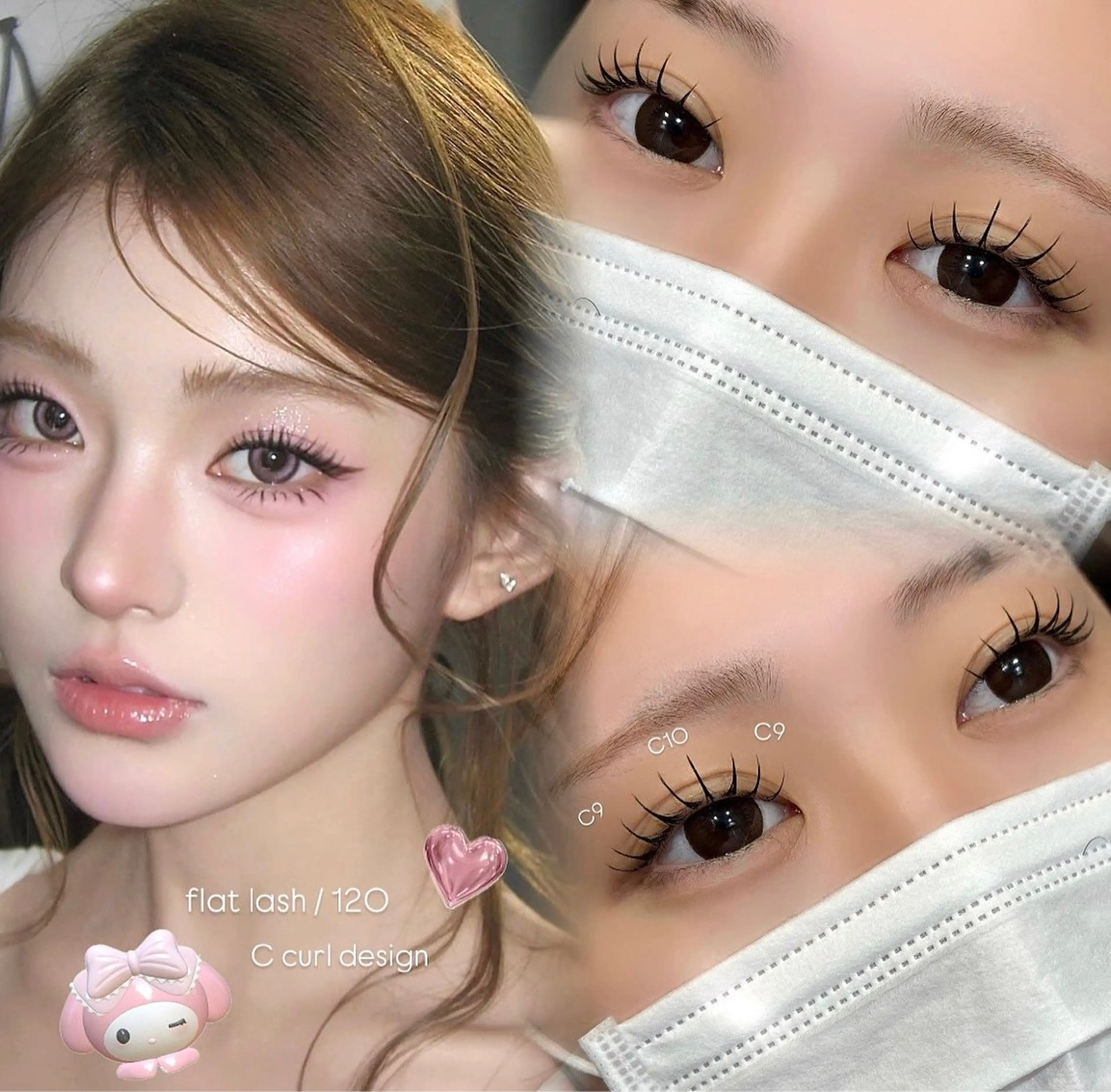 マツエクモデル様【 フラットラッシュ100本🎀 】の写真