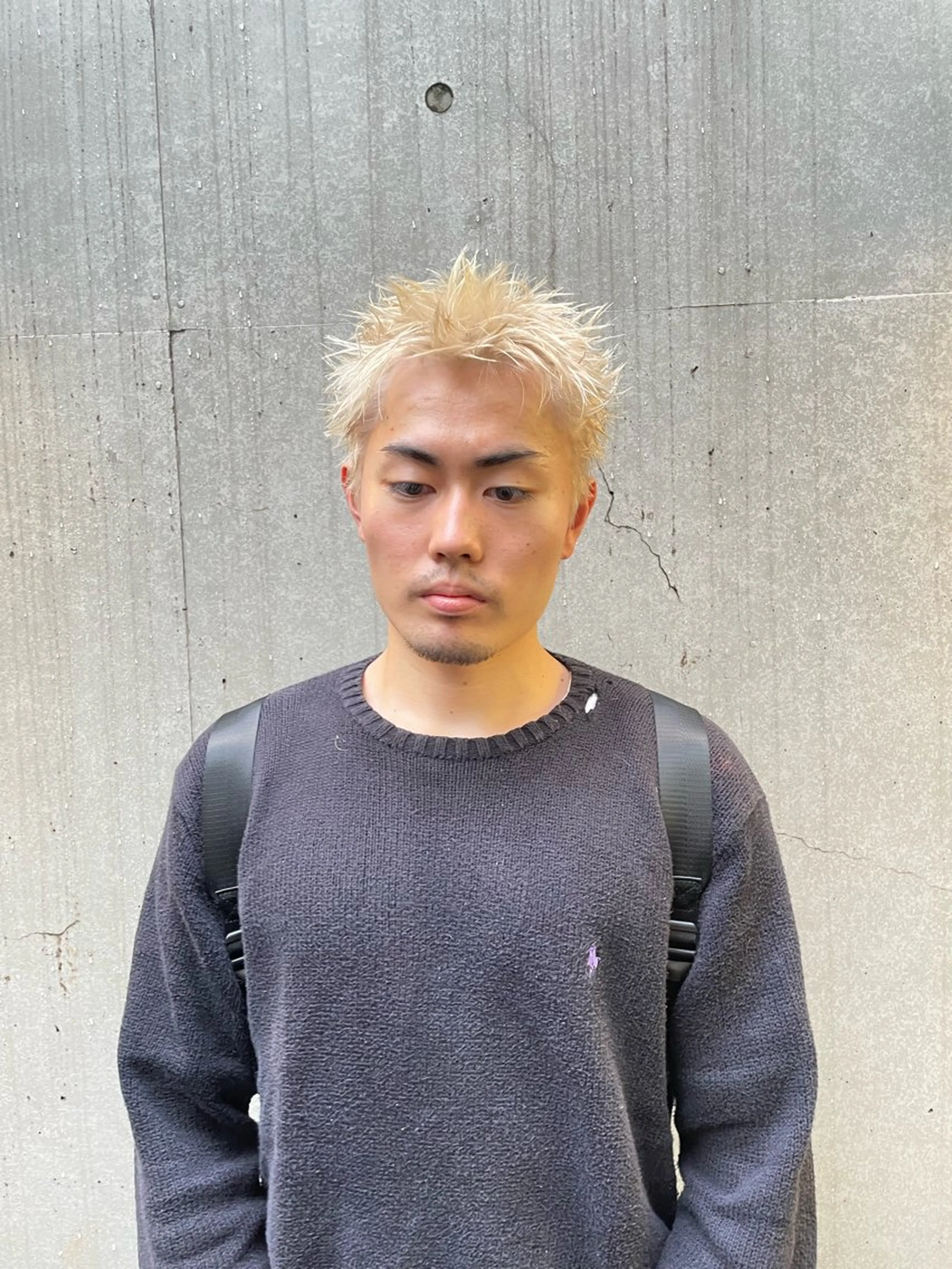 ショート カラー メンズ カット ヘアカラー 《メンズ支持NO.1 ×艶ブラウン》ソウタのヘアスタイル