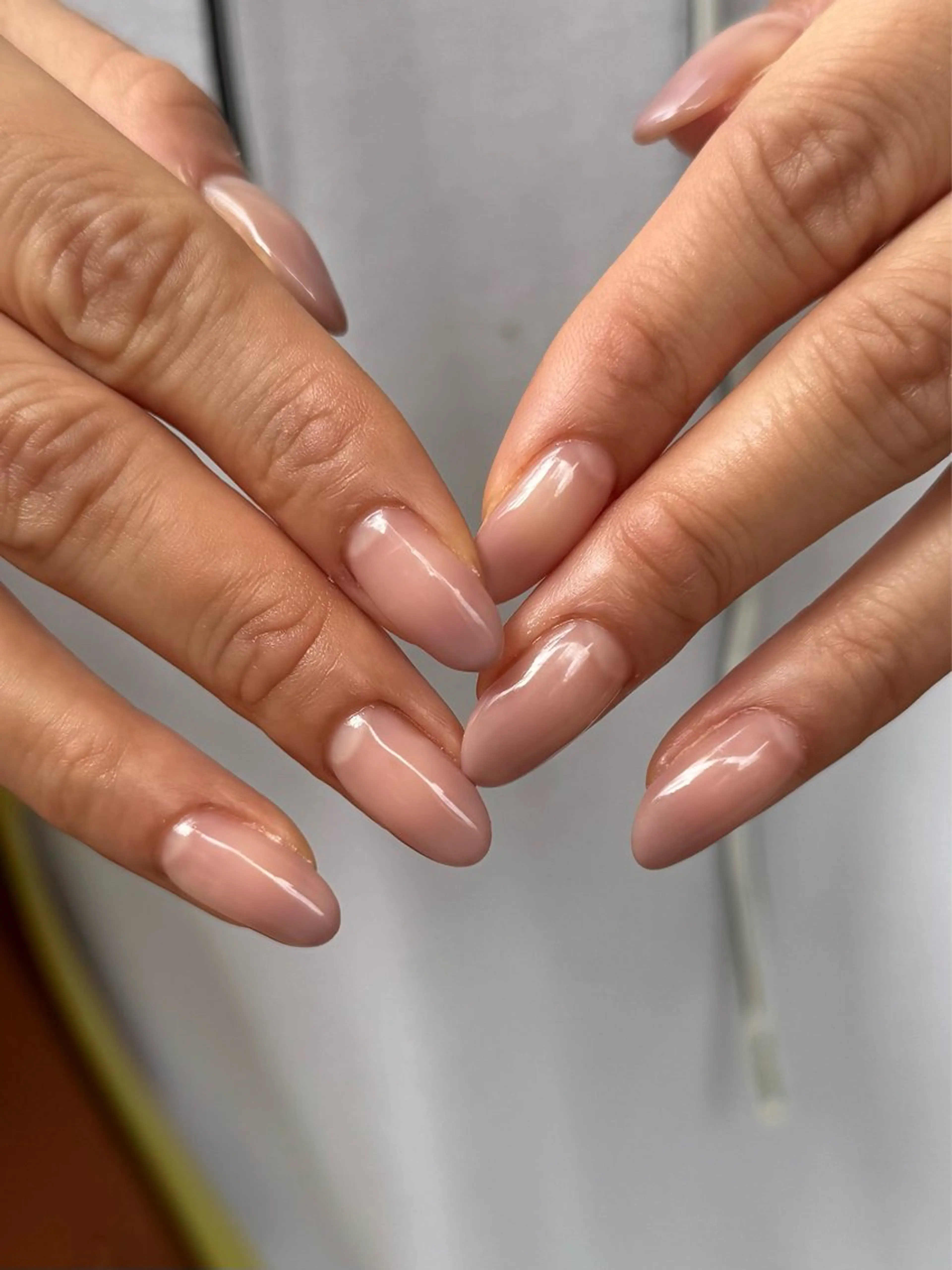 ネイル グラデーション ピンク ピンクベージュ ハンドネイル filonnail momoeのネイルデザイン