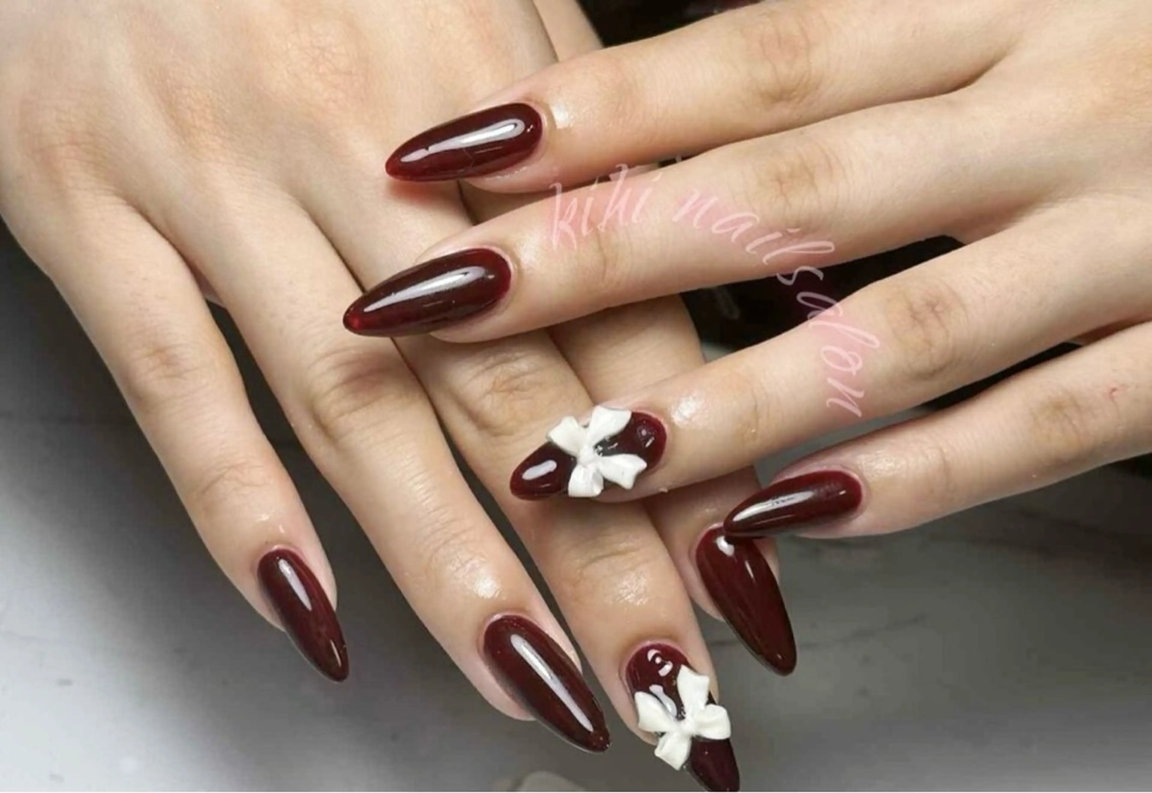 ネイル アートネイル フレンチネイル ジェルネイル グラデーション 韓国ネイル Nail Salon kihi大塚店のネイルデザイン