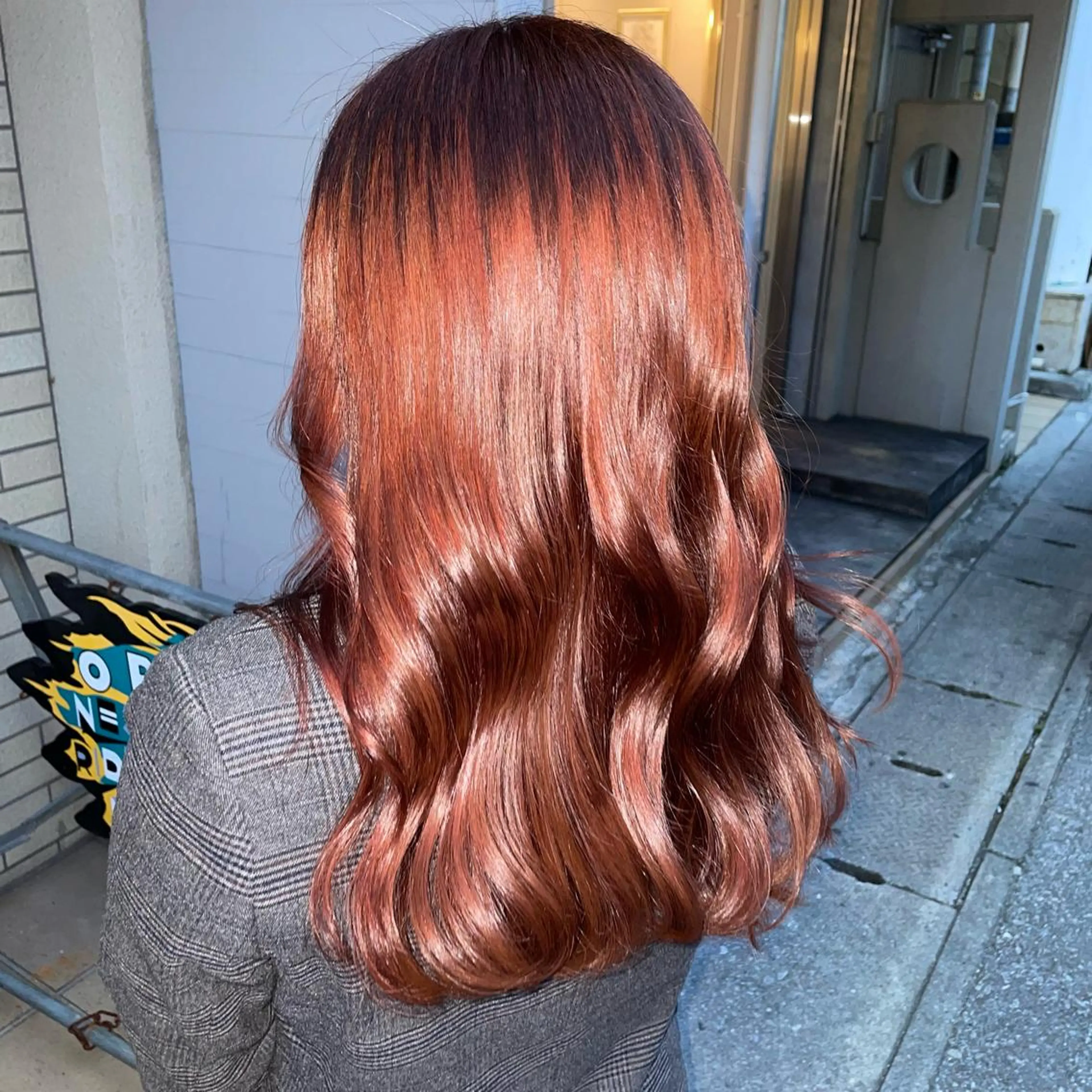 ロング カラー ヘアカラー miloc那覇 MIKUのヘアスタイル