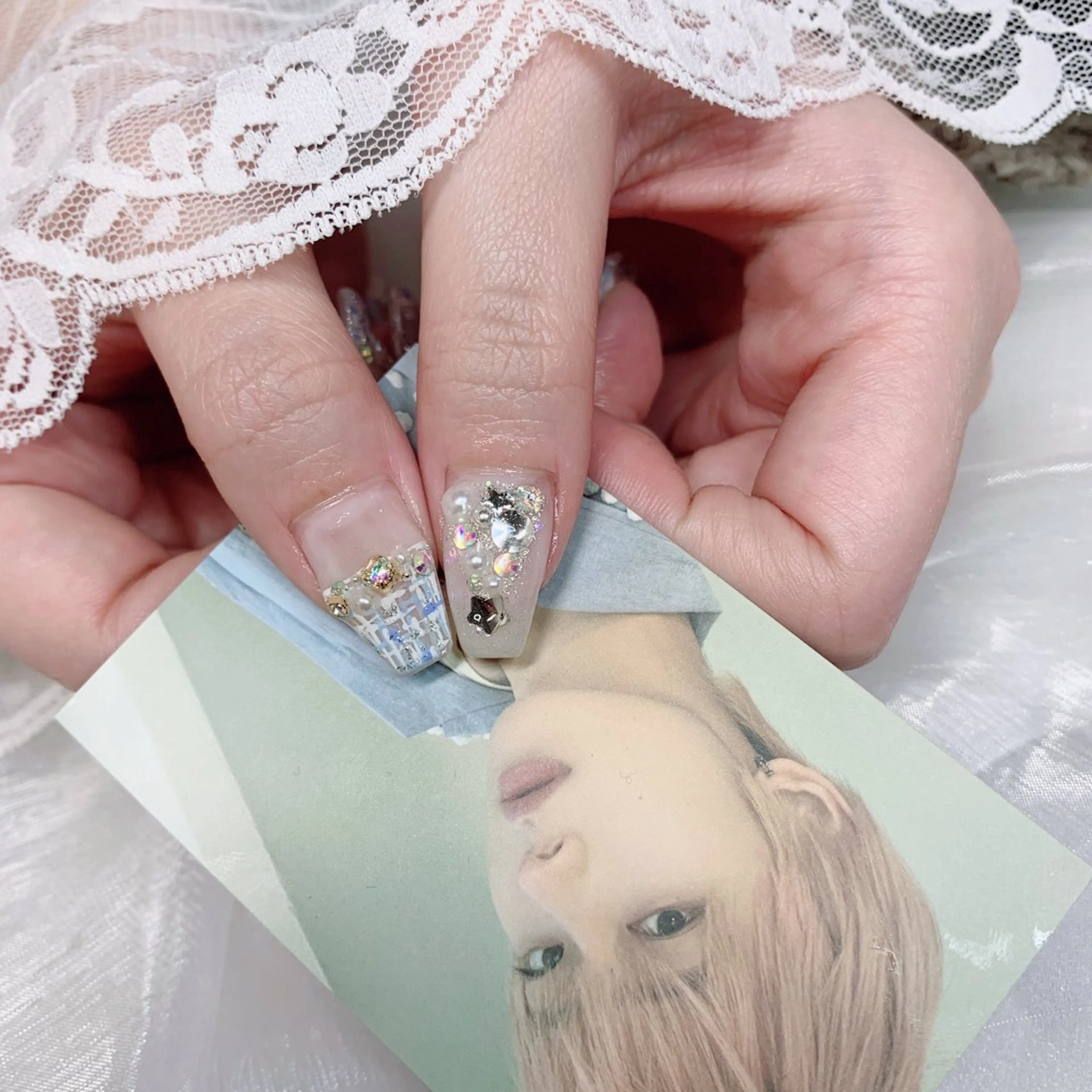 ネイル ハンドネイル La neige* yuki 🥯🍑のネイルデザイン
