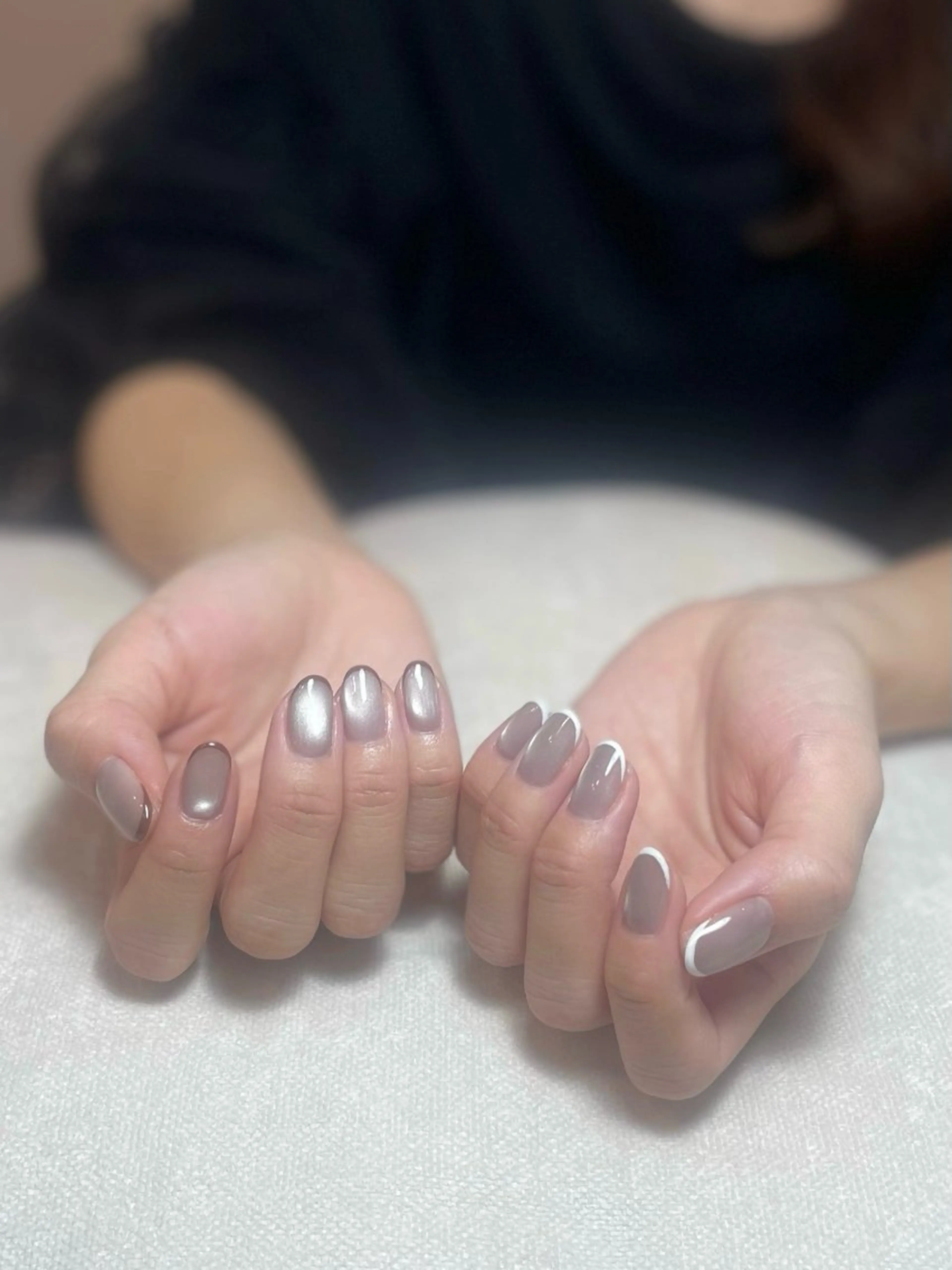 ネイル マグネットネイル ハンドネイル U_Nail シンプル専門店のネイルデザイン