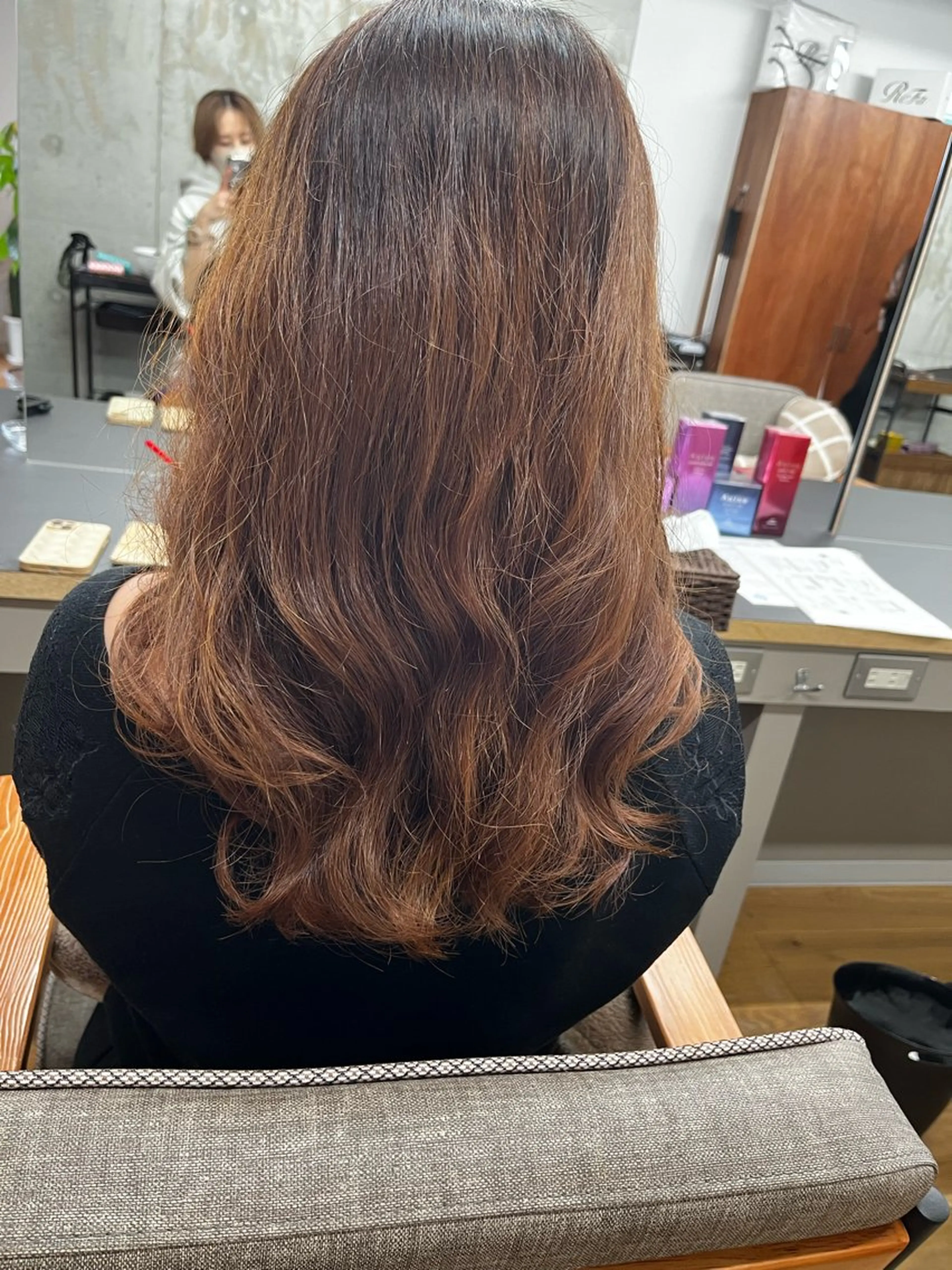 ロング カット パーマ ROSSO Hair＆SPA  香椎宮前店所属・SHIINA 香椎宮前店のヘアスタイル