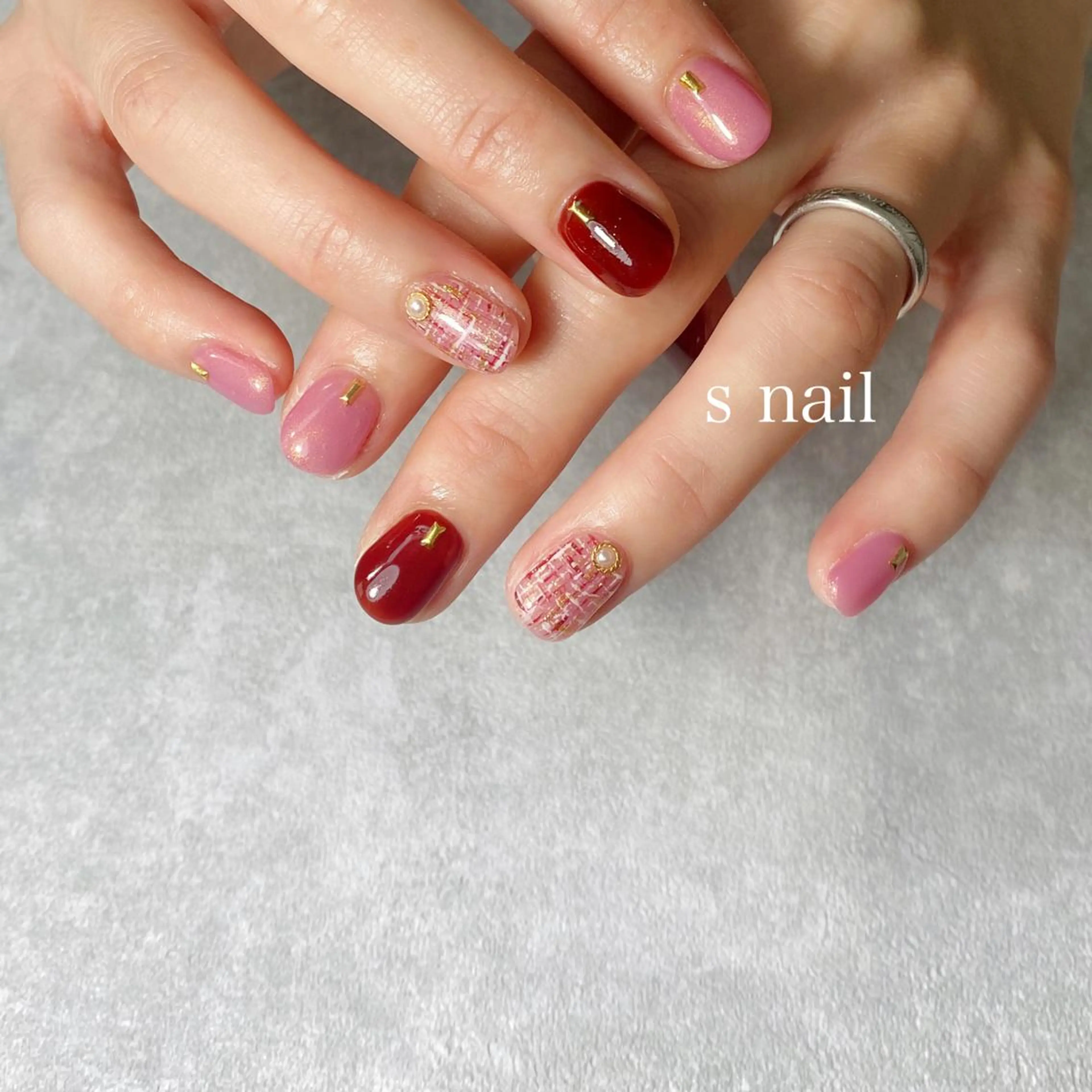 ネイル ハンドネイル s nail さとよしみゆきのネイルデザイン