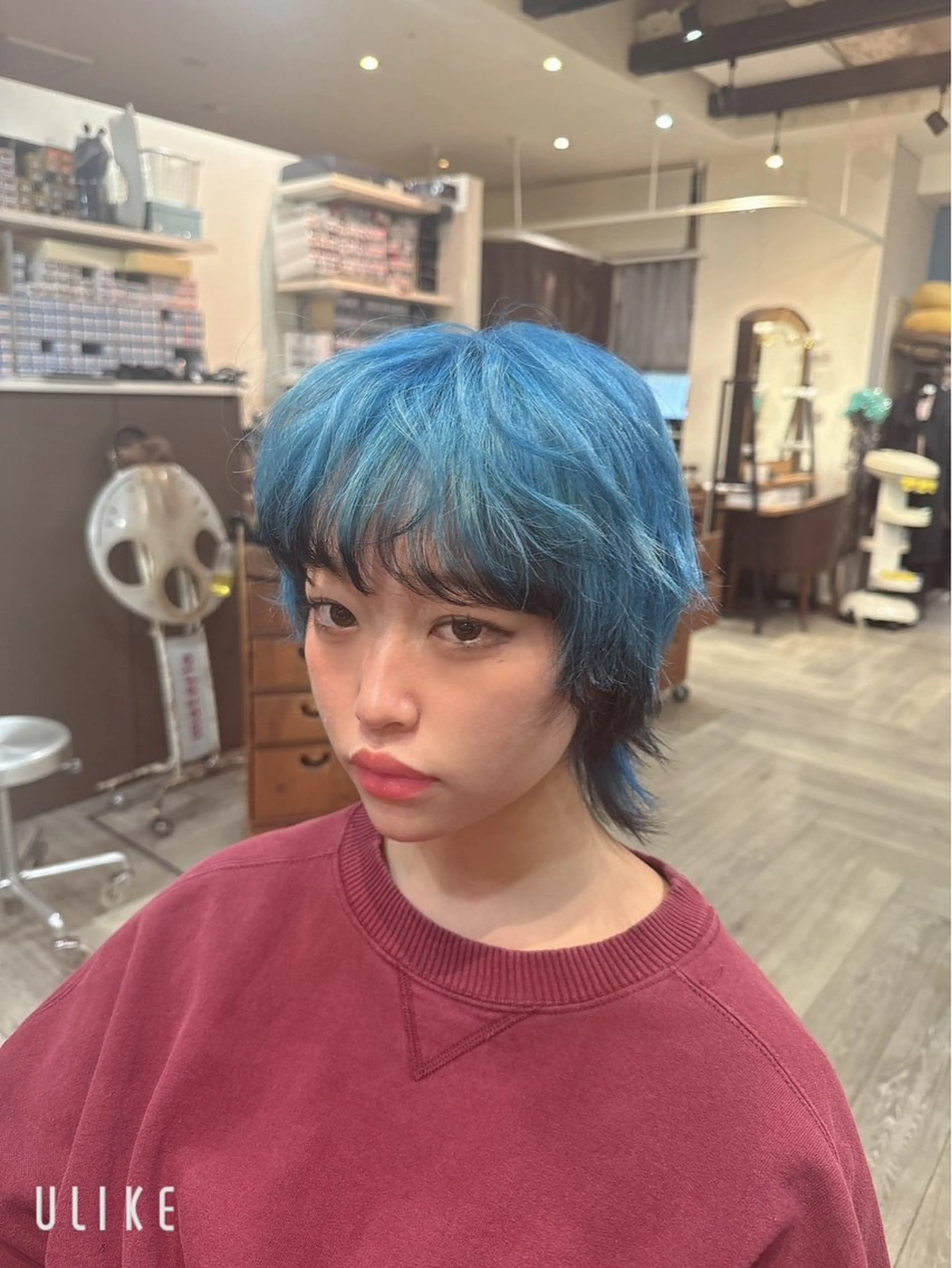 カラー ヘアカラー いまい ちひろのヘアスタイル