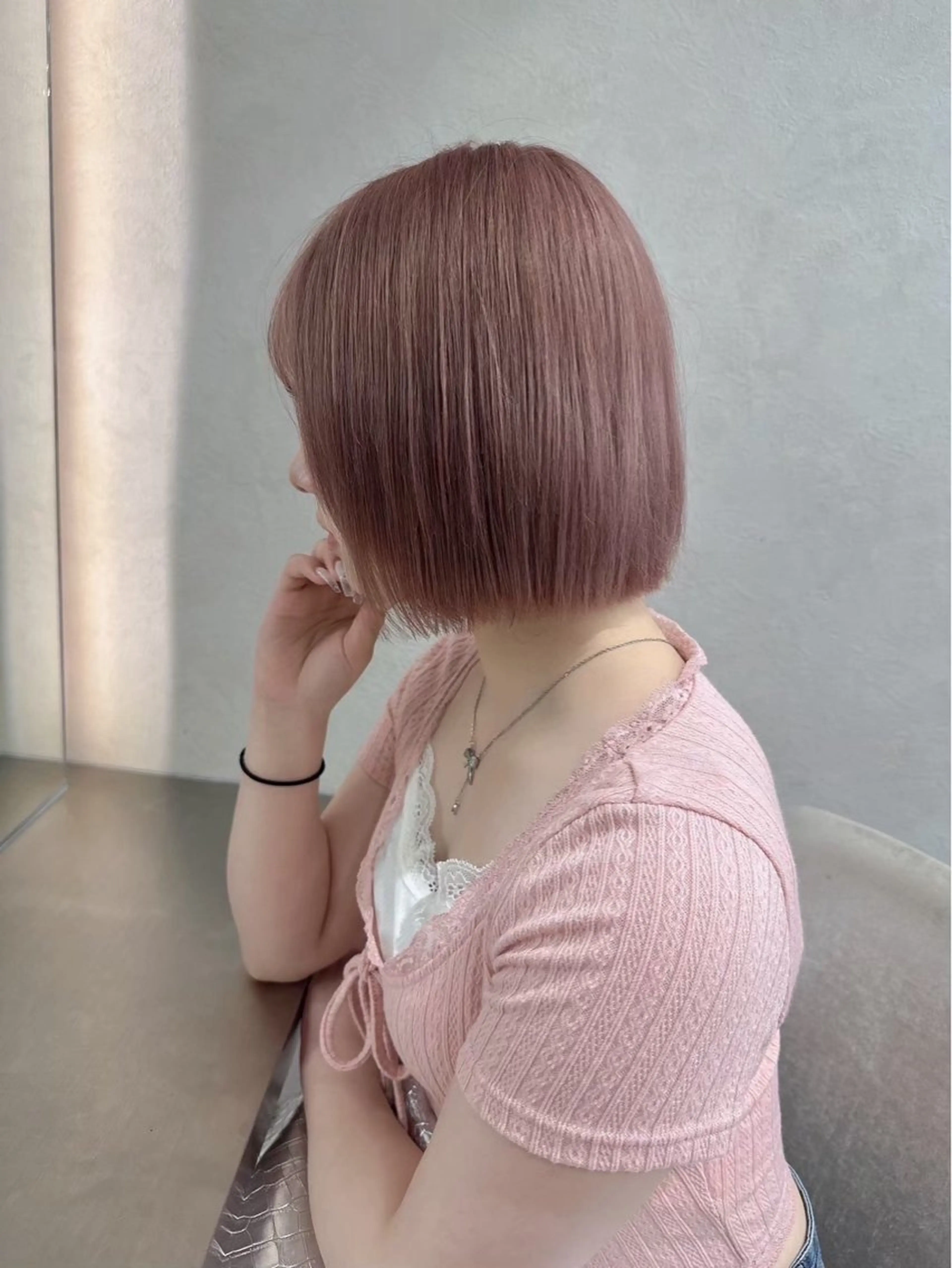 【無料カット✨️】ボブになりたい方必見‼️前髪・顔周りカット付‼️トリートメント込み 🫧💞の写真