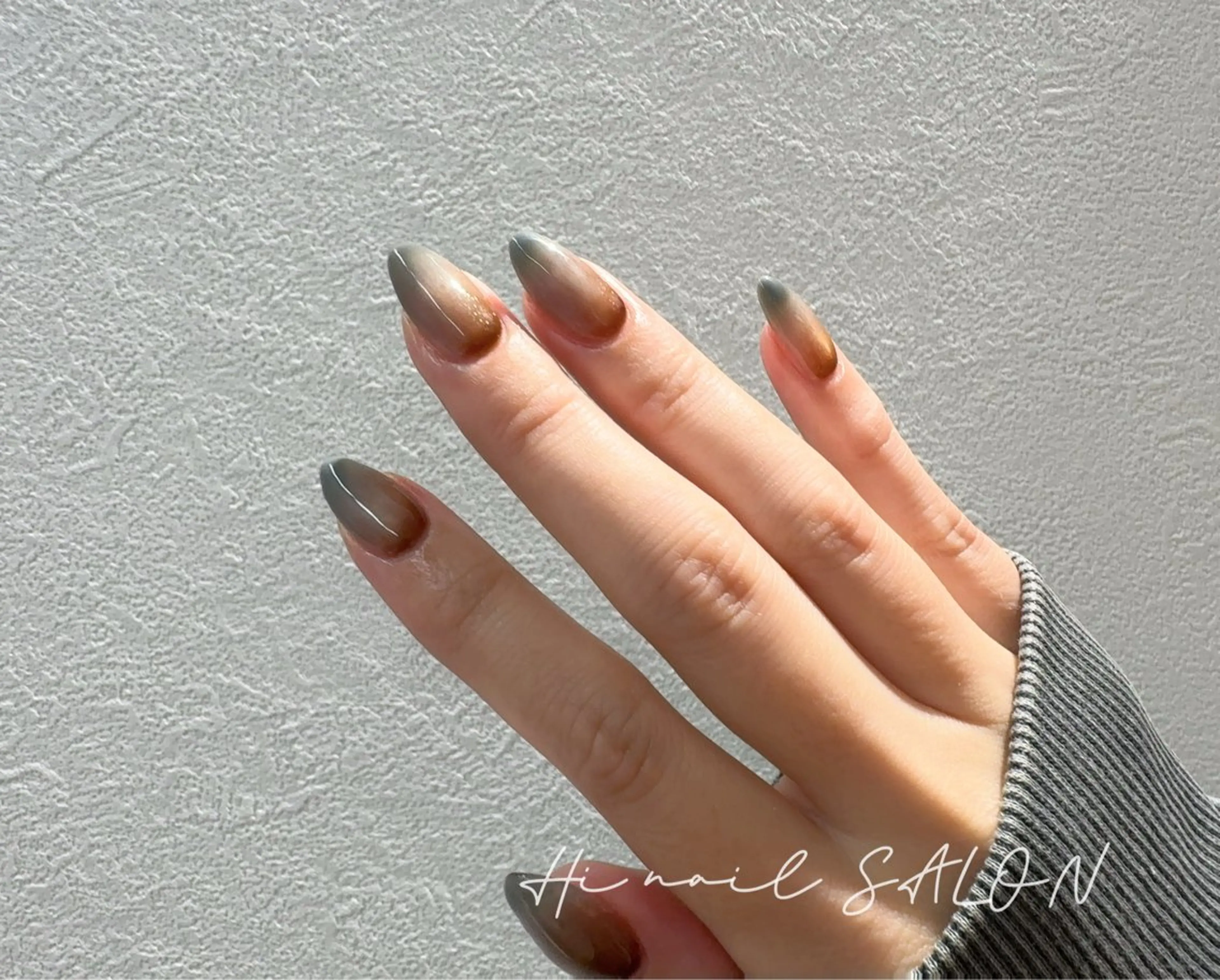 ネイル チークネイル フラッシュネイル フレンチネイル 韓国ネイル マグネットネイル ハンドネイル Hi nail 池袋東口のネイルデザイン