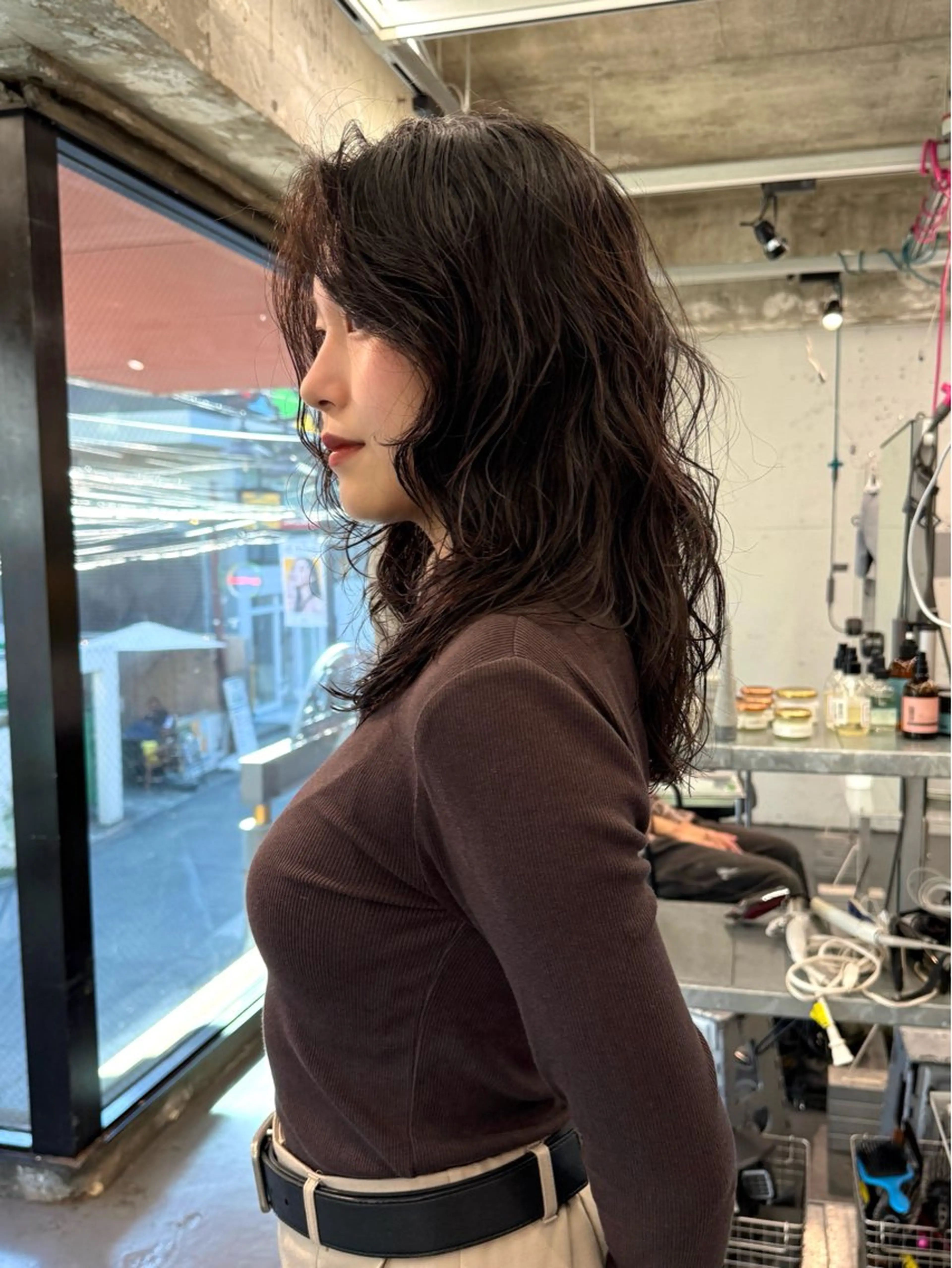 ミディアム パーマ ミディアムパーマ code+lim所属・平沼 祐哉/パーマのヘアスタイル