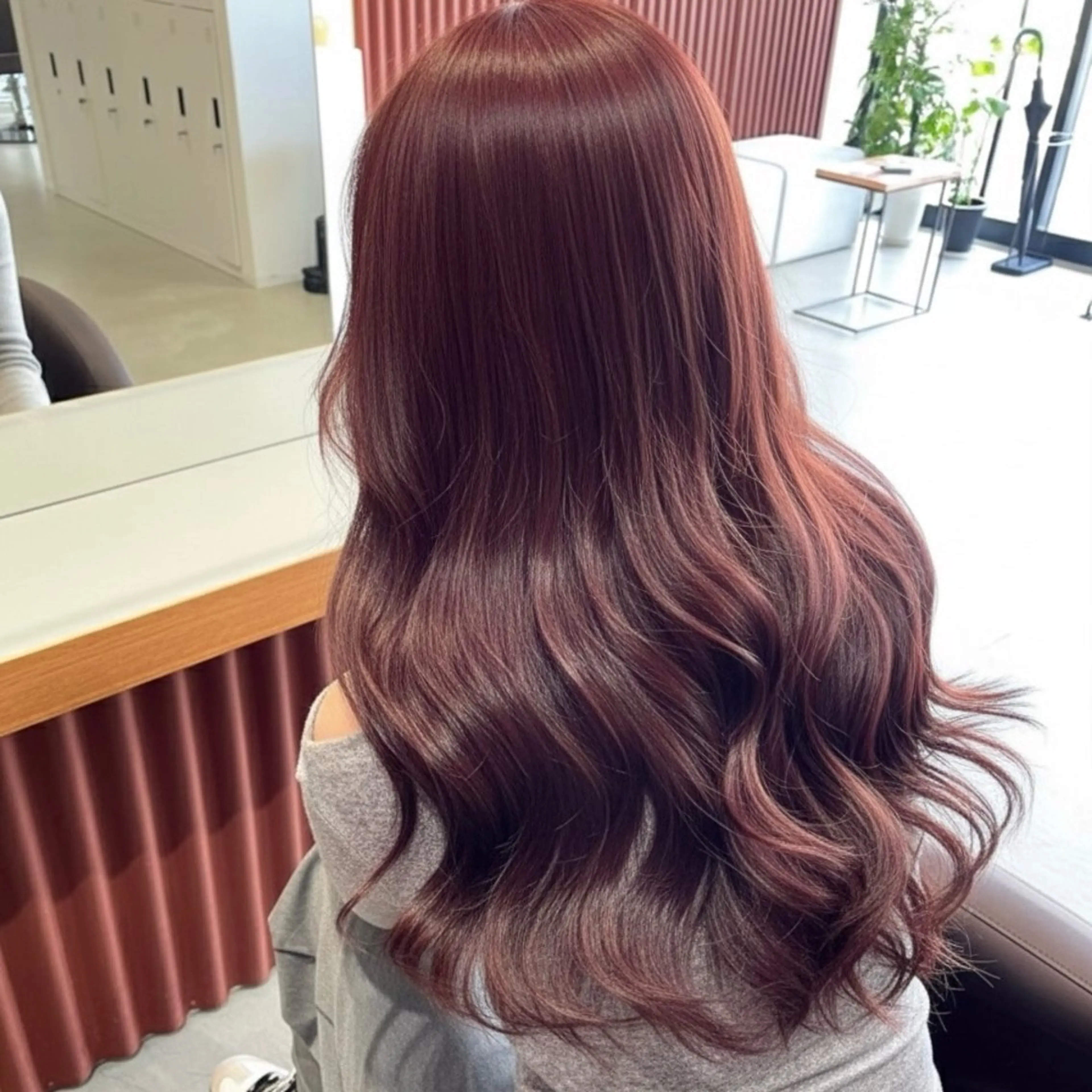 ロング ヘアカラー 🎀暖色/艶髪カラー 🎀YUMEのヘアスタイル