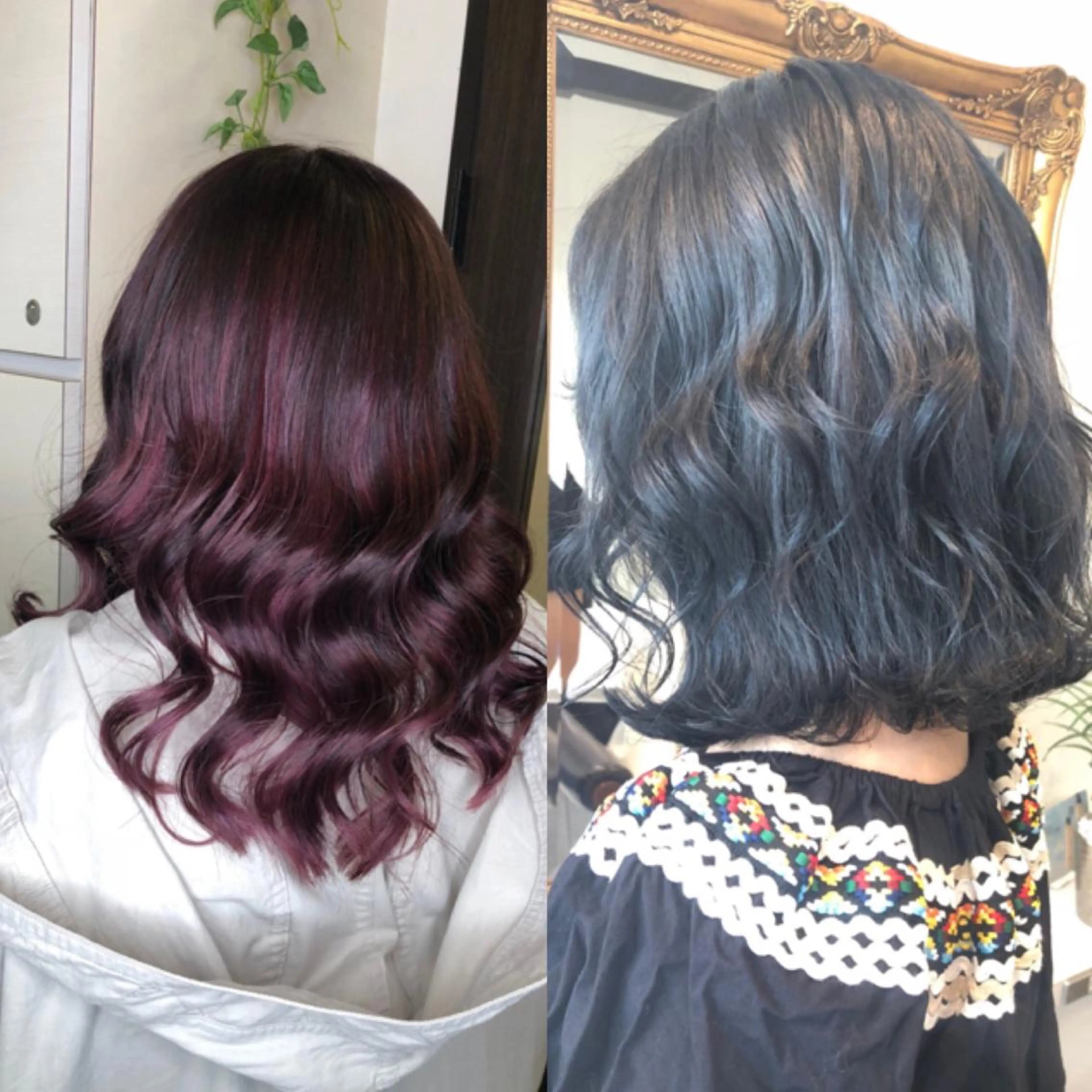 ミディアム カラー 髪質改善縮毛矯正 kosuke_IJKのヘアスタイル