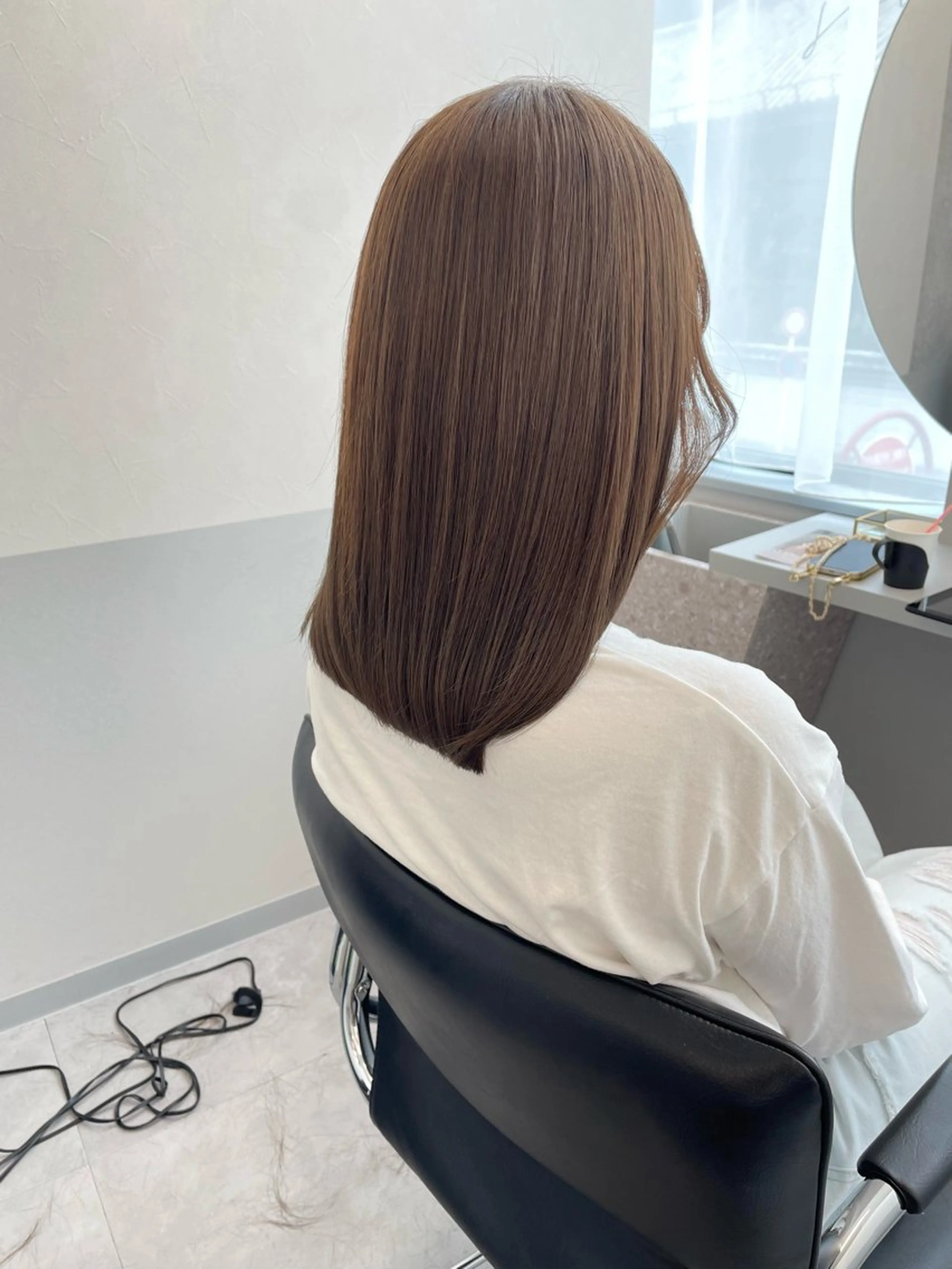 ミディアム カラー カット ヘアカラー トリートメント 🌷tocca Mai🌷のヘアスタイル