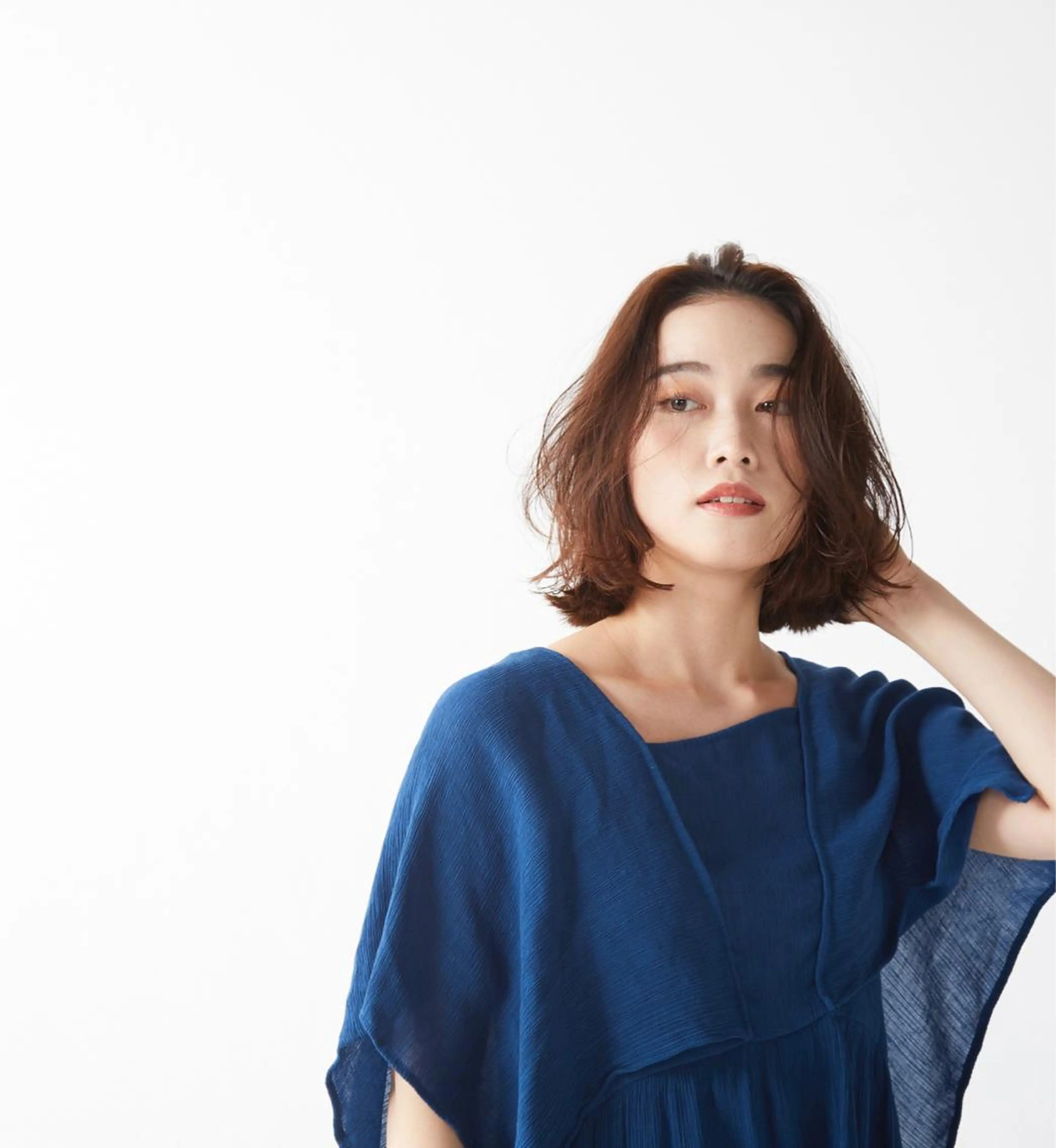 ミディアム 【hair&make aria】有田　千里のヘアスタイル