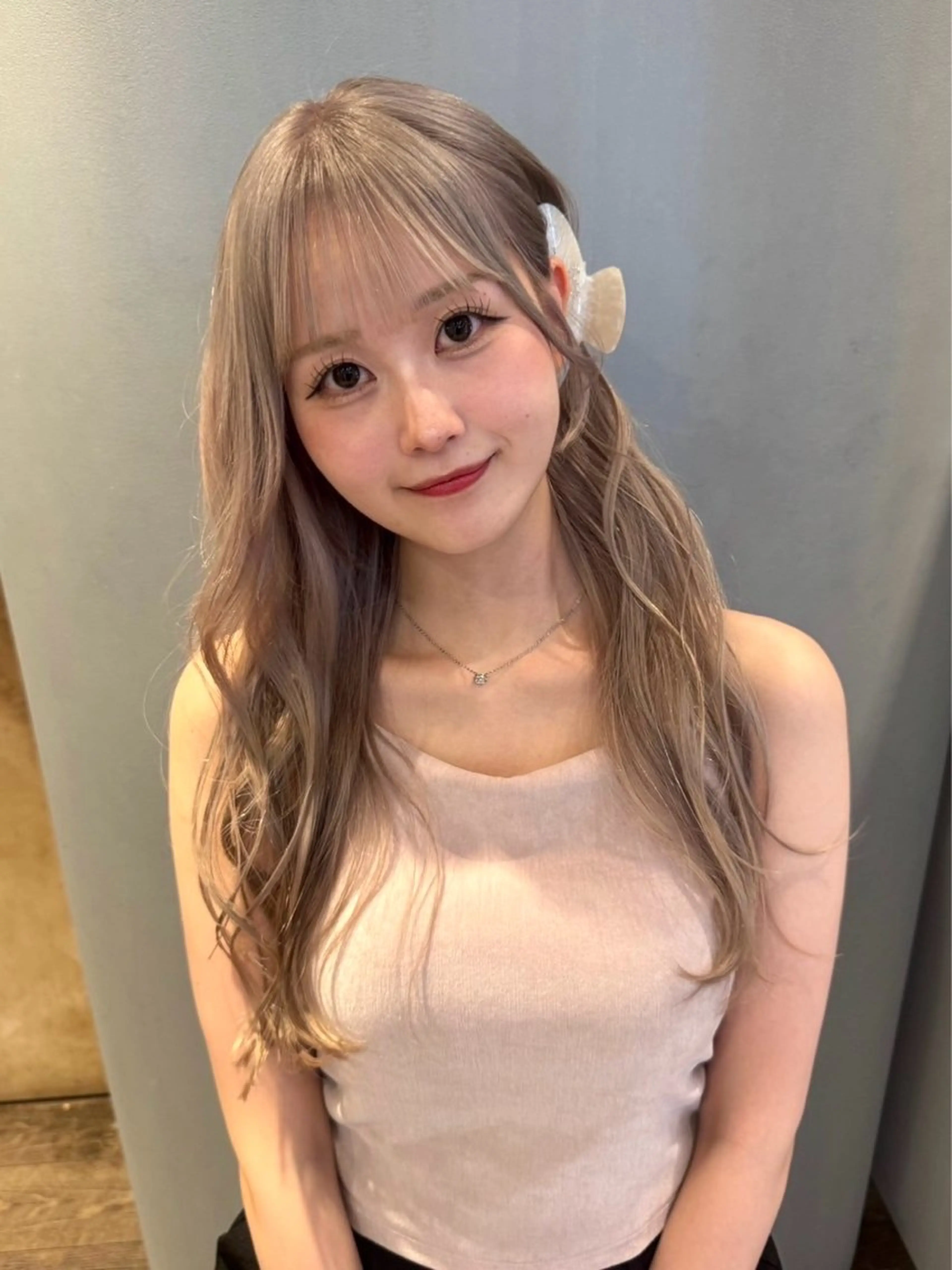 ロング カラー ヘアカラー lot Karen /レイヤー 艶カラーのヘアスタイル