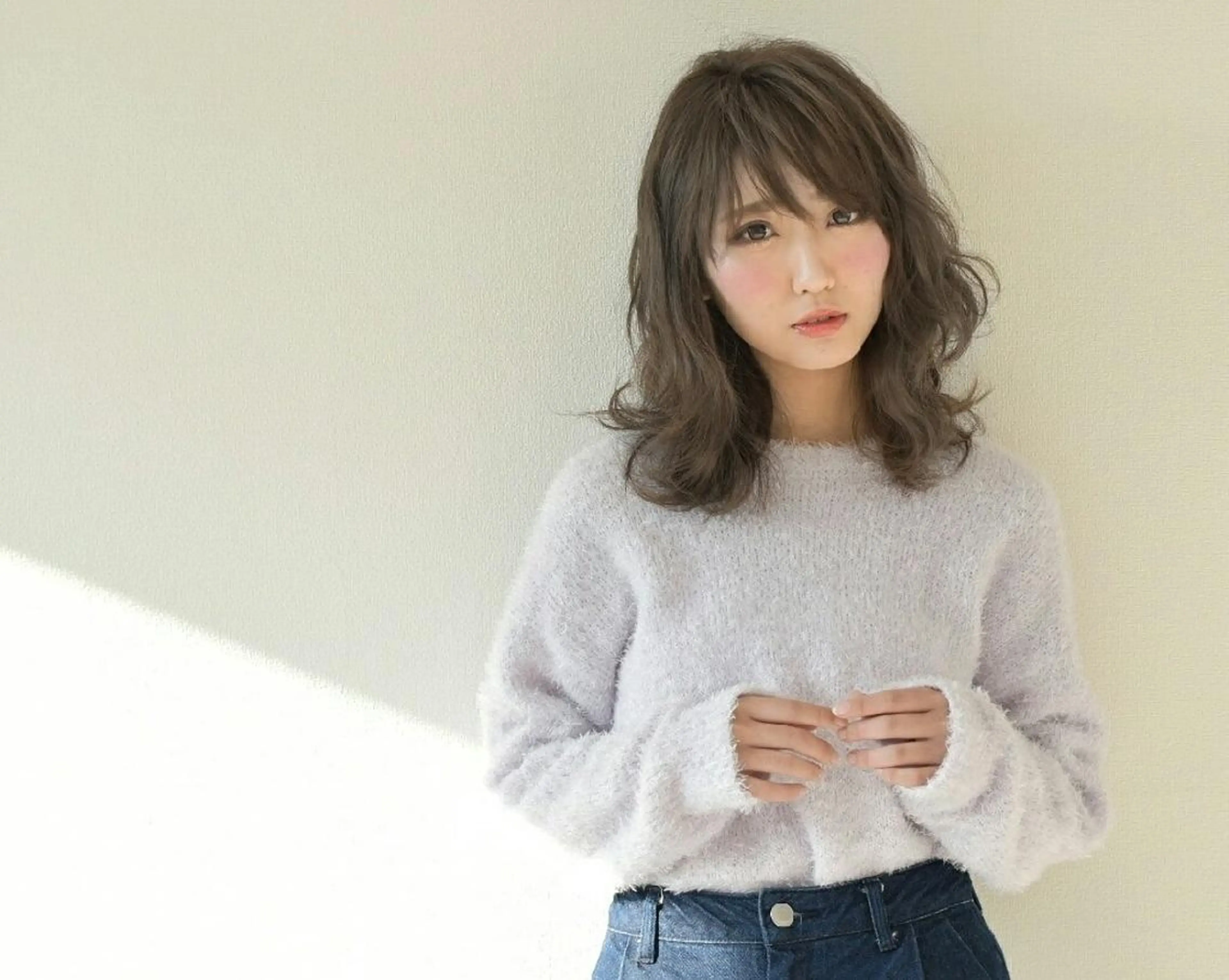 ミディアム セミロング カラー Roid 代表✨HIROのヘアスタイル