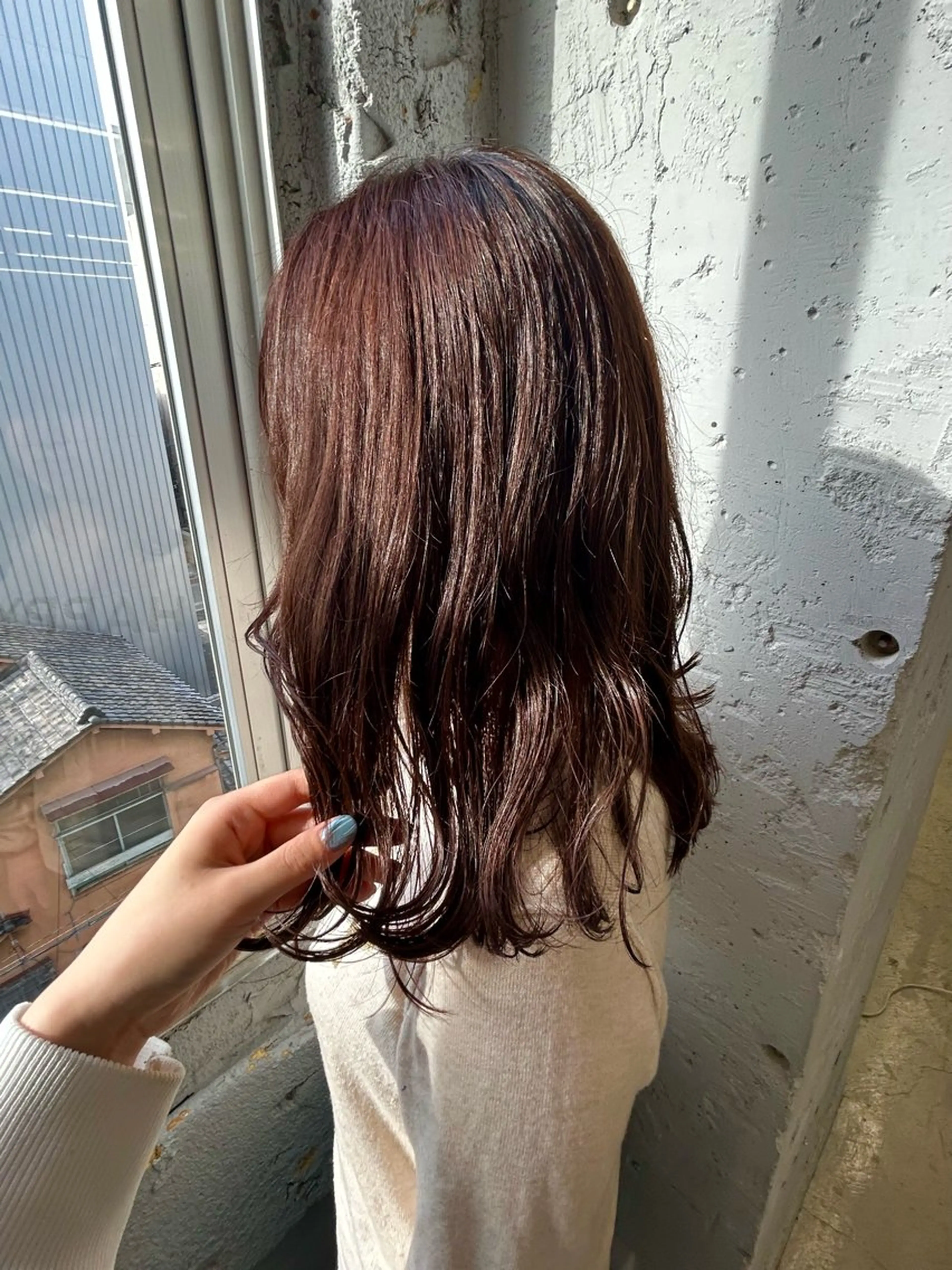 ロング カラー ブリーチ ブラウンカラー ブリーチなしカラー MAI ⠀ ⠀ ⠀のヘアスタイル