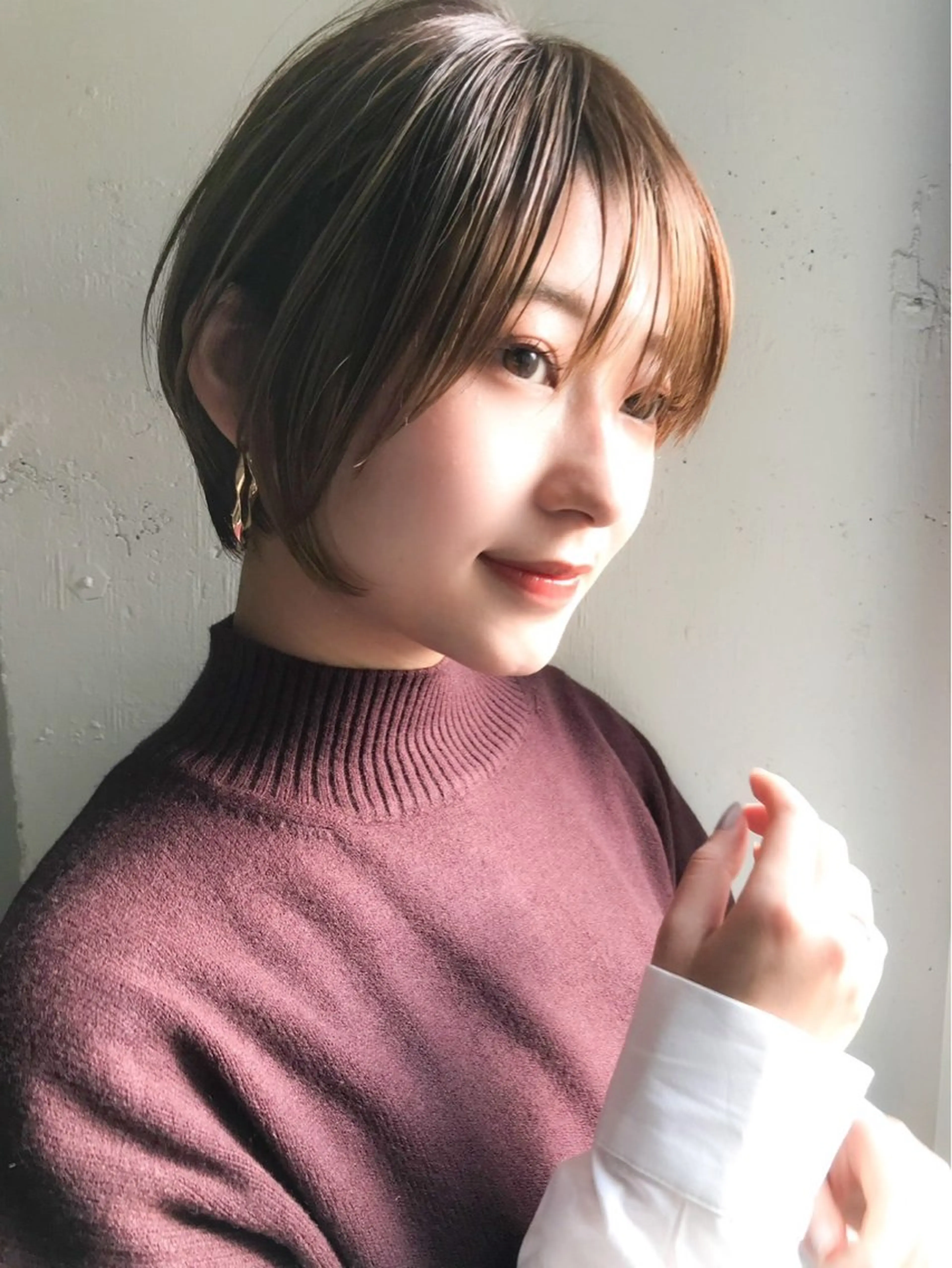 ショート 山崎 隼のヘアスタイル