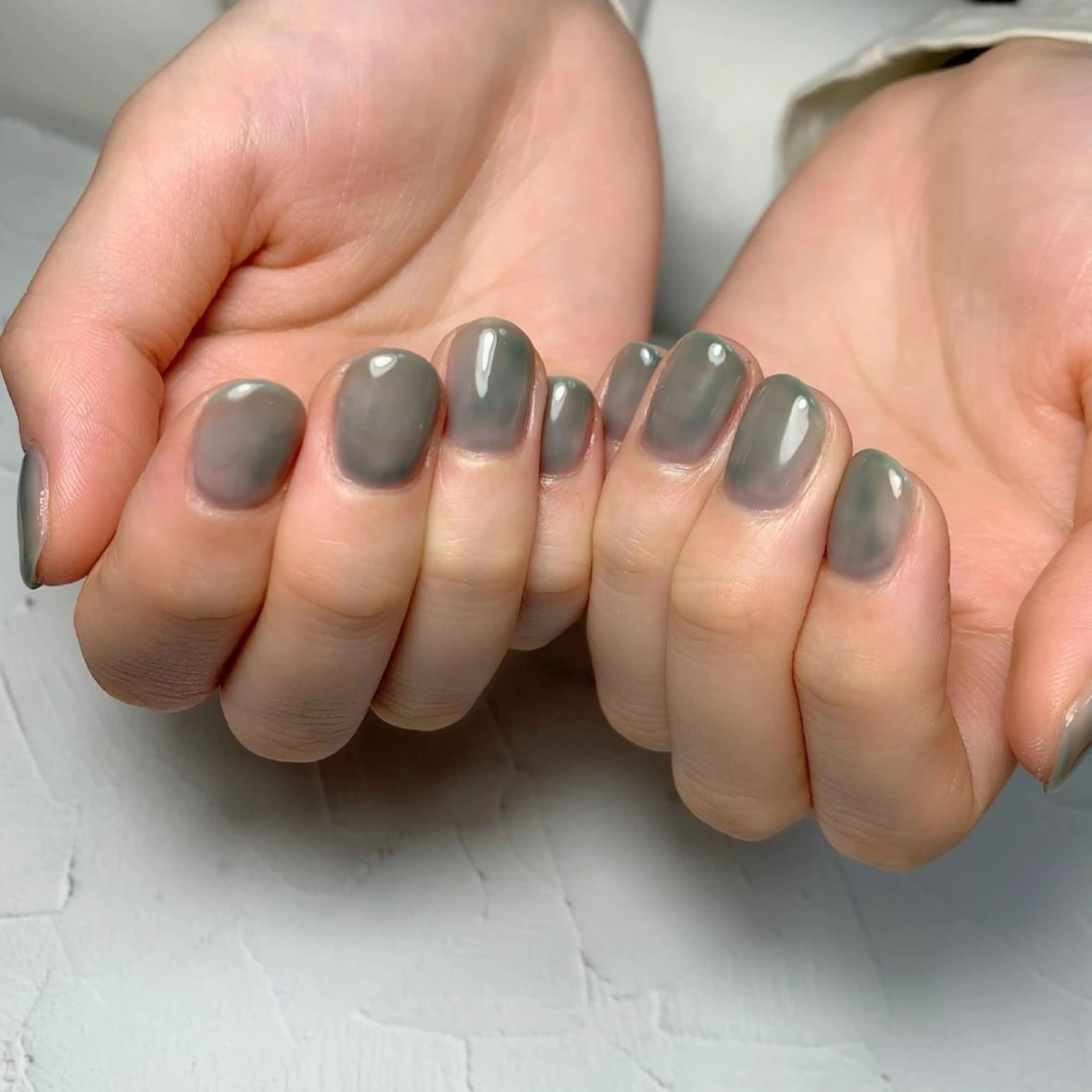 ネイル ワンカラーネイル Mellow所属・Mellow Nailのネイルデザイン