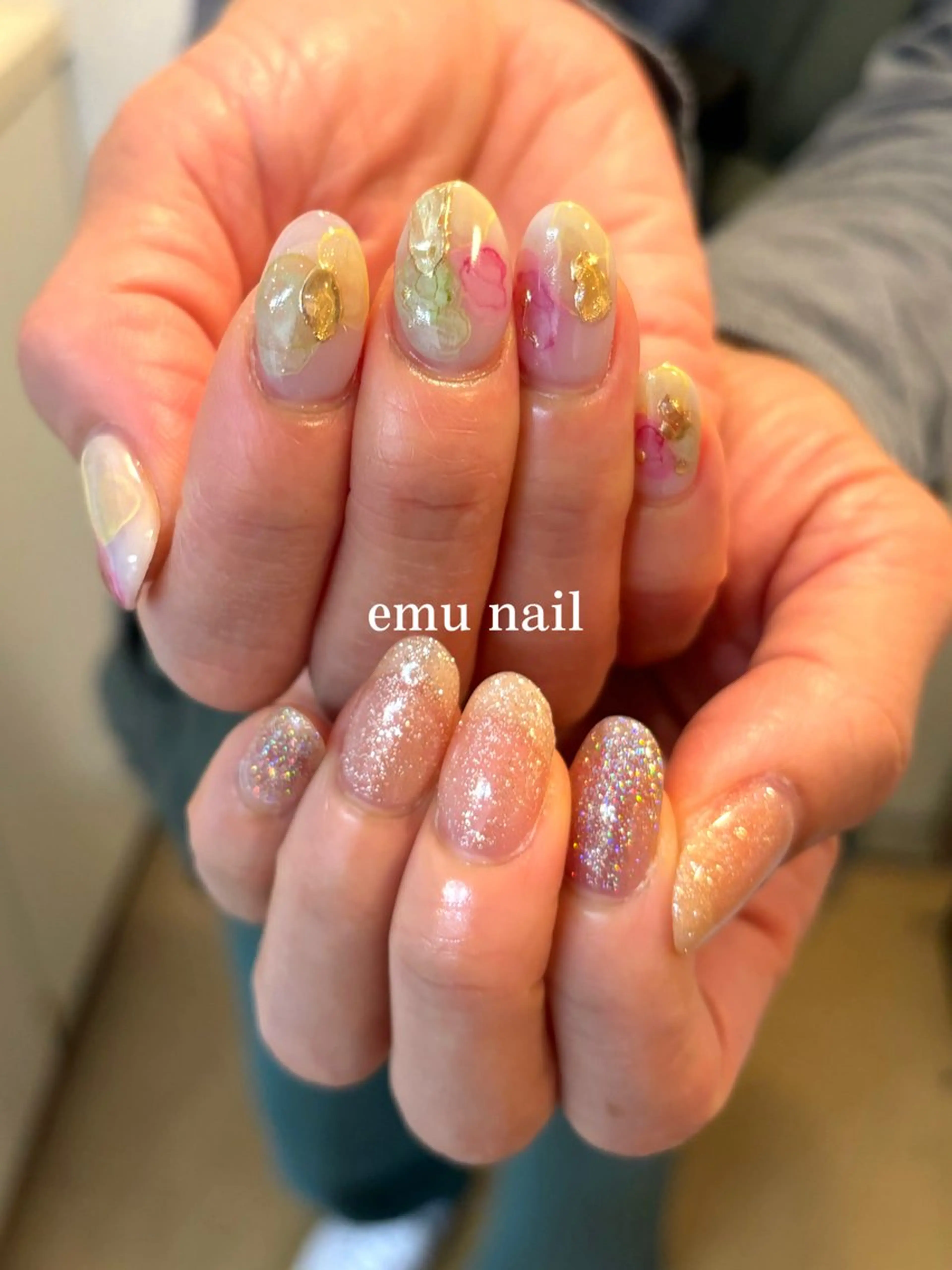ネイル ハンドネイル emu nail yuのネイルデザイン