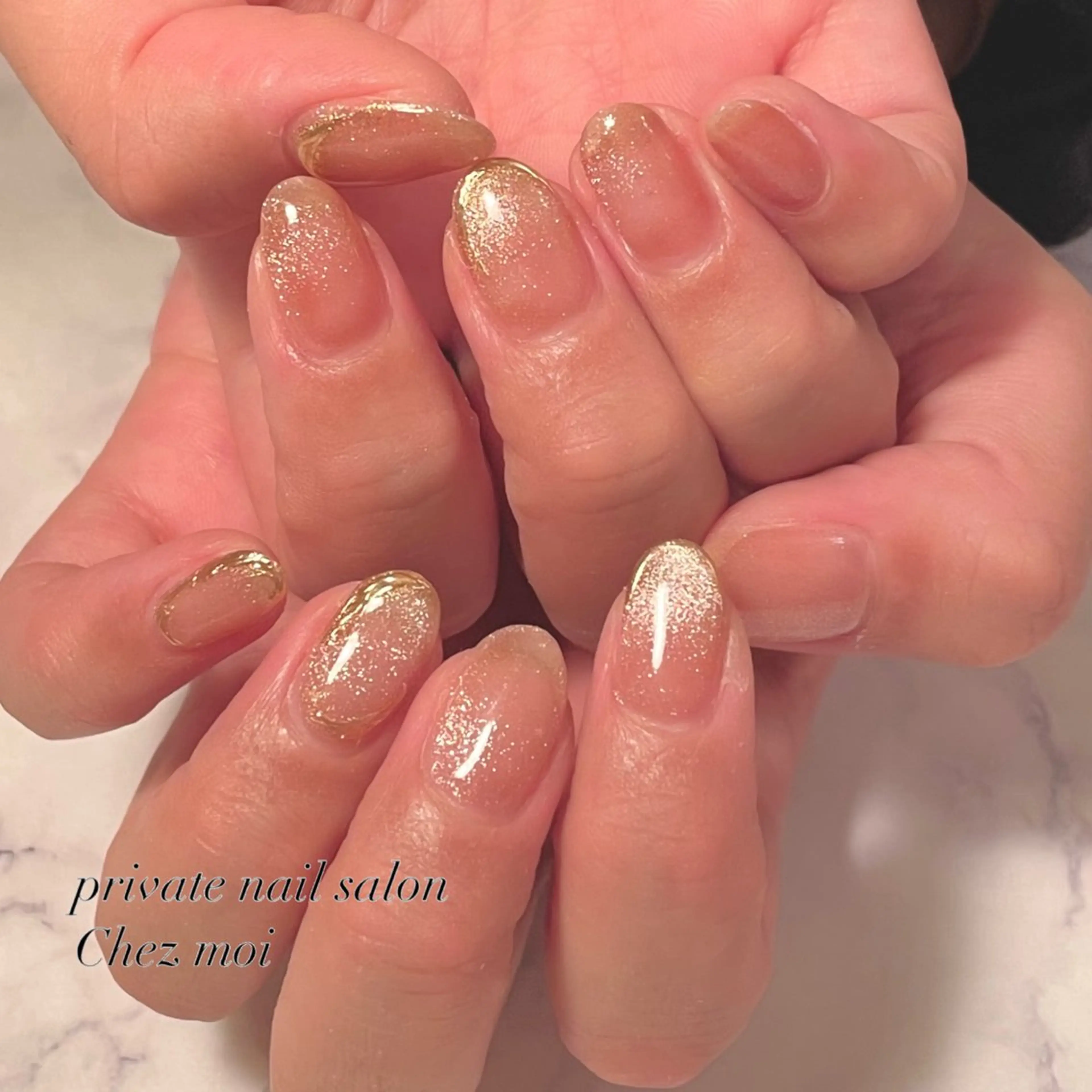 ネイル マグネットネイル ミラーネイル KOMINE TOMOKOのネイルデザイン