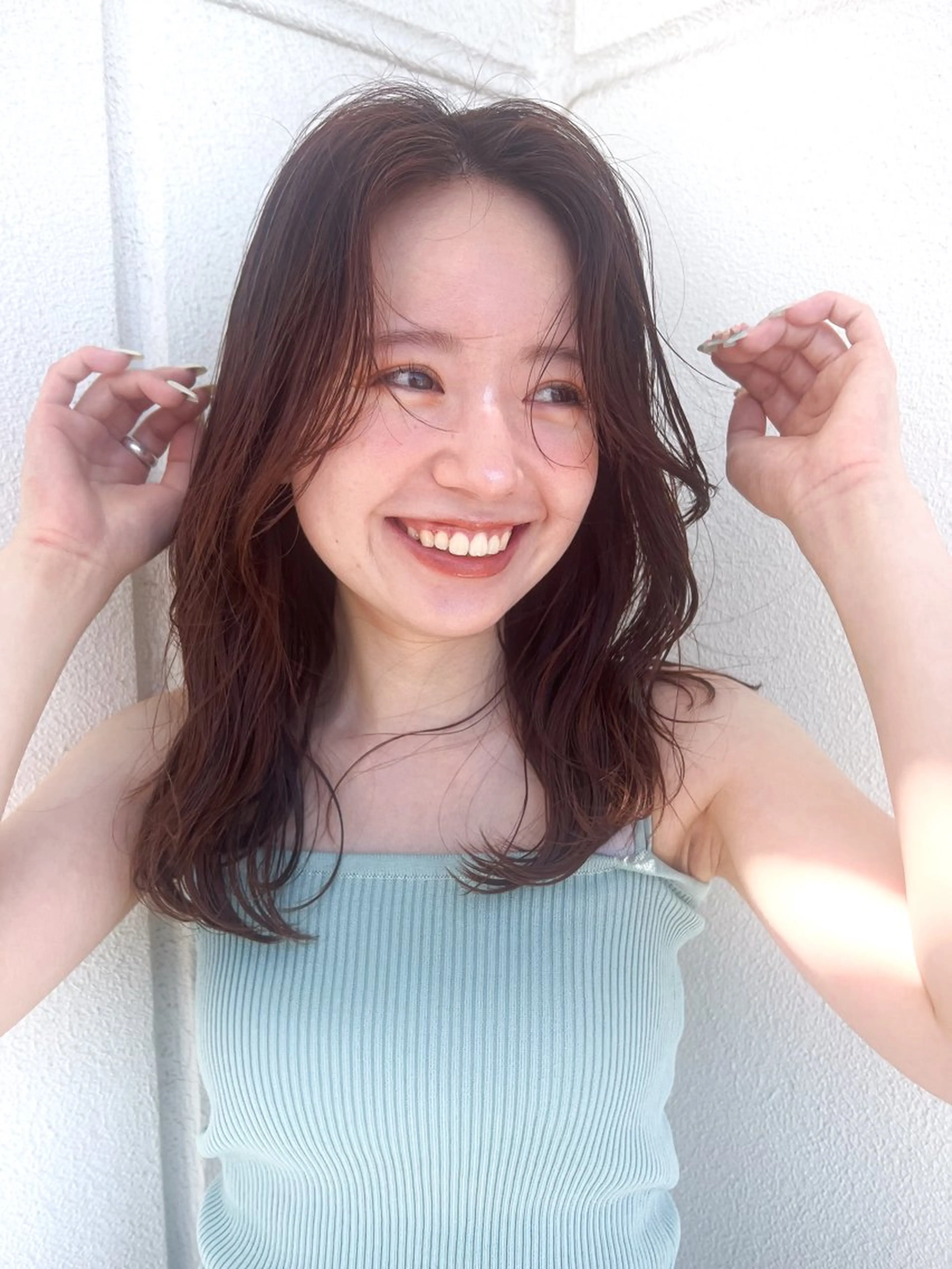 セミロング カラー カット ヘアカラー トリートメント ◽️Daiki／ 髪質再生◽️のヘアスタイル