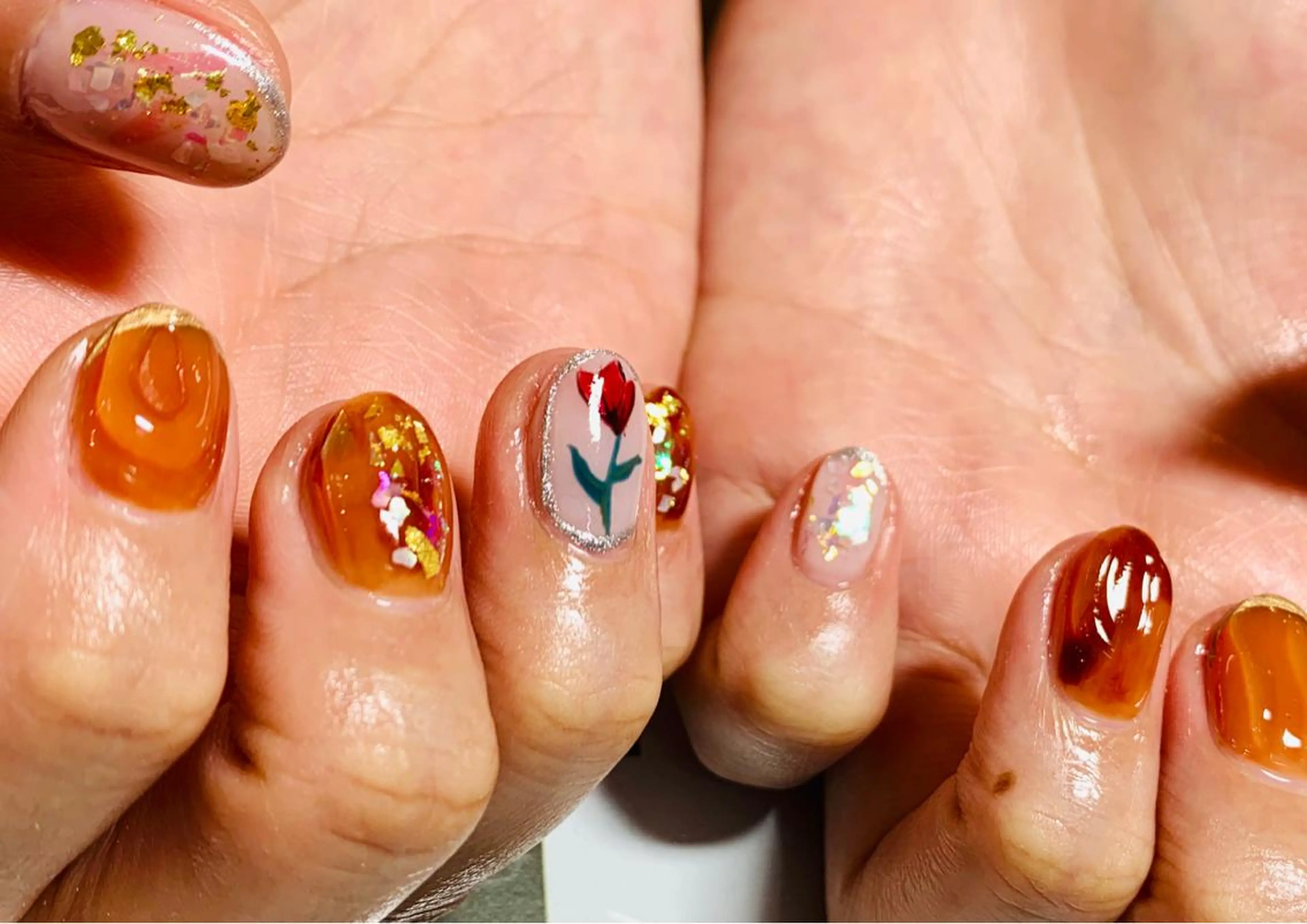 ネイル ハンドネイル JuniNail韓国 ネイリストsuのネイルデザイン