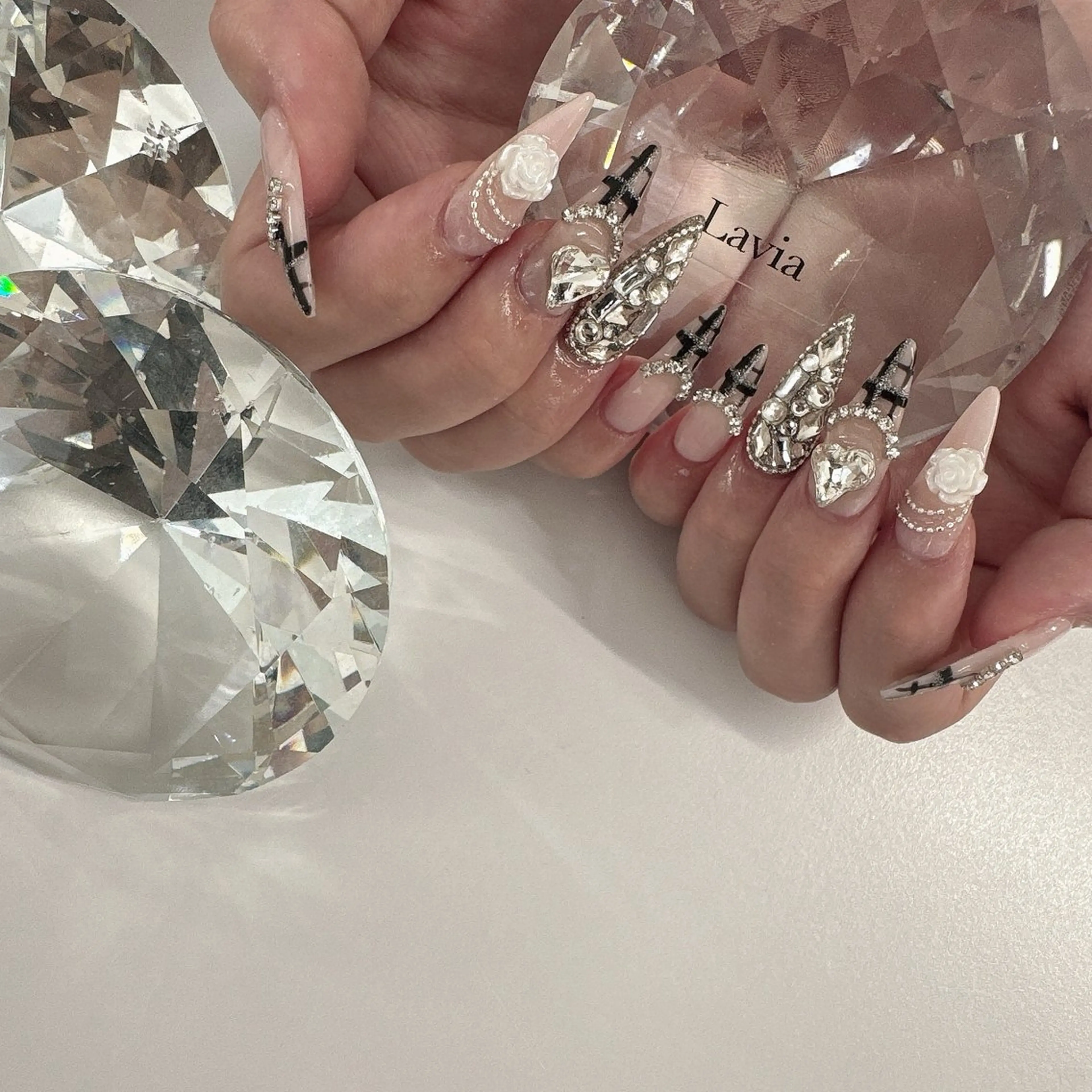 ネイル ハンドネイル Lavia nail＆eyelash所属・lavia🖤 ayumiのネイルデザイン