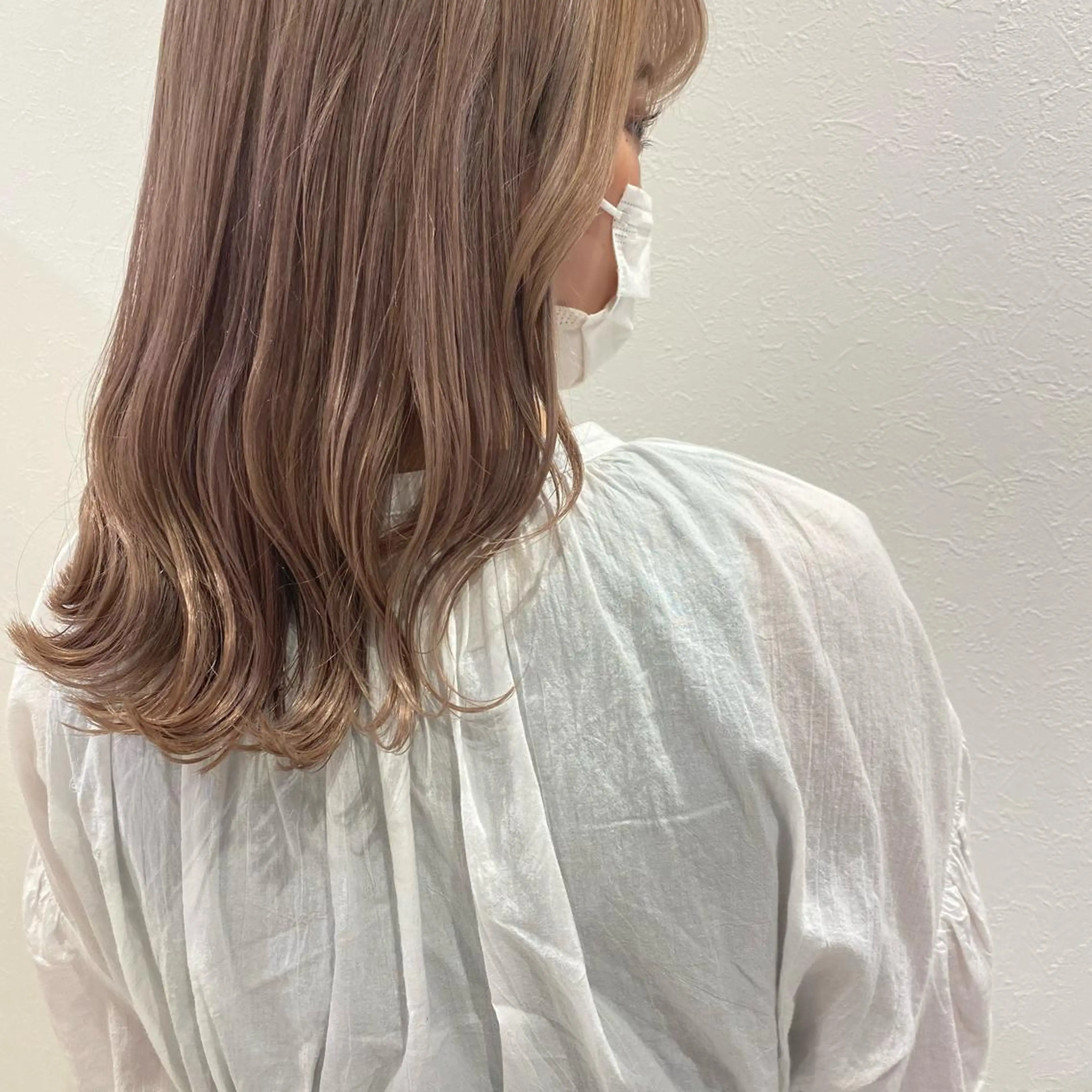 セミロング 宮村 真穂のヘアスタイル