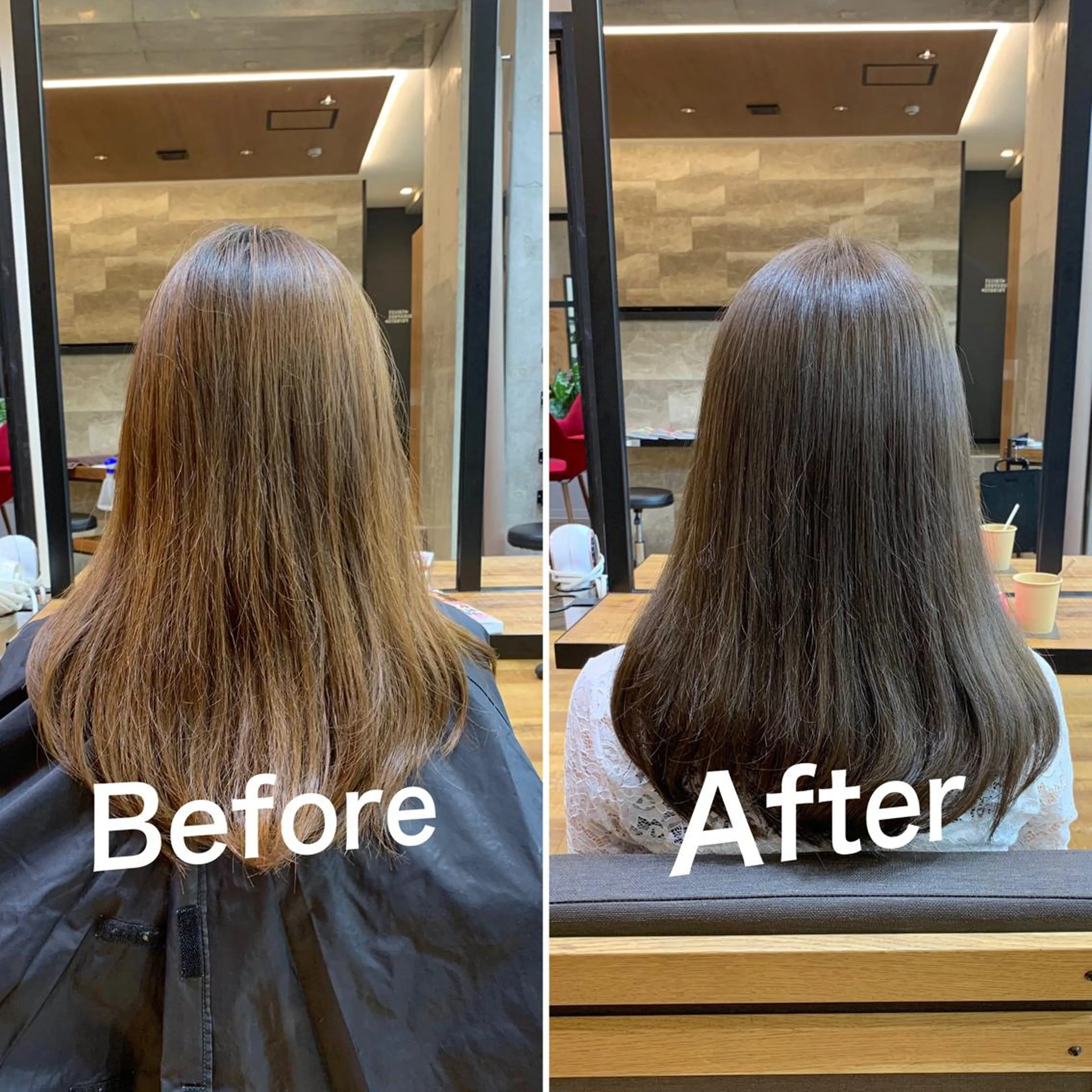 カラー カット トリートメント 佐瀬竜矢PRIMAL /portのヘアスタイル