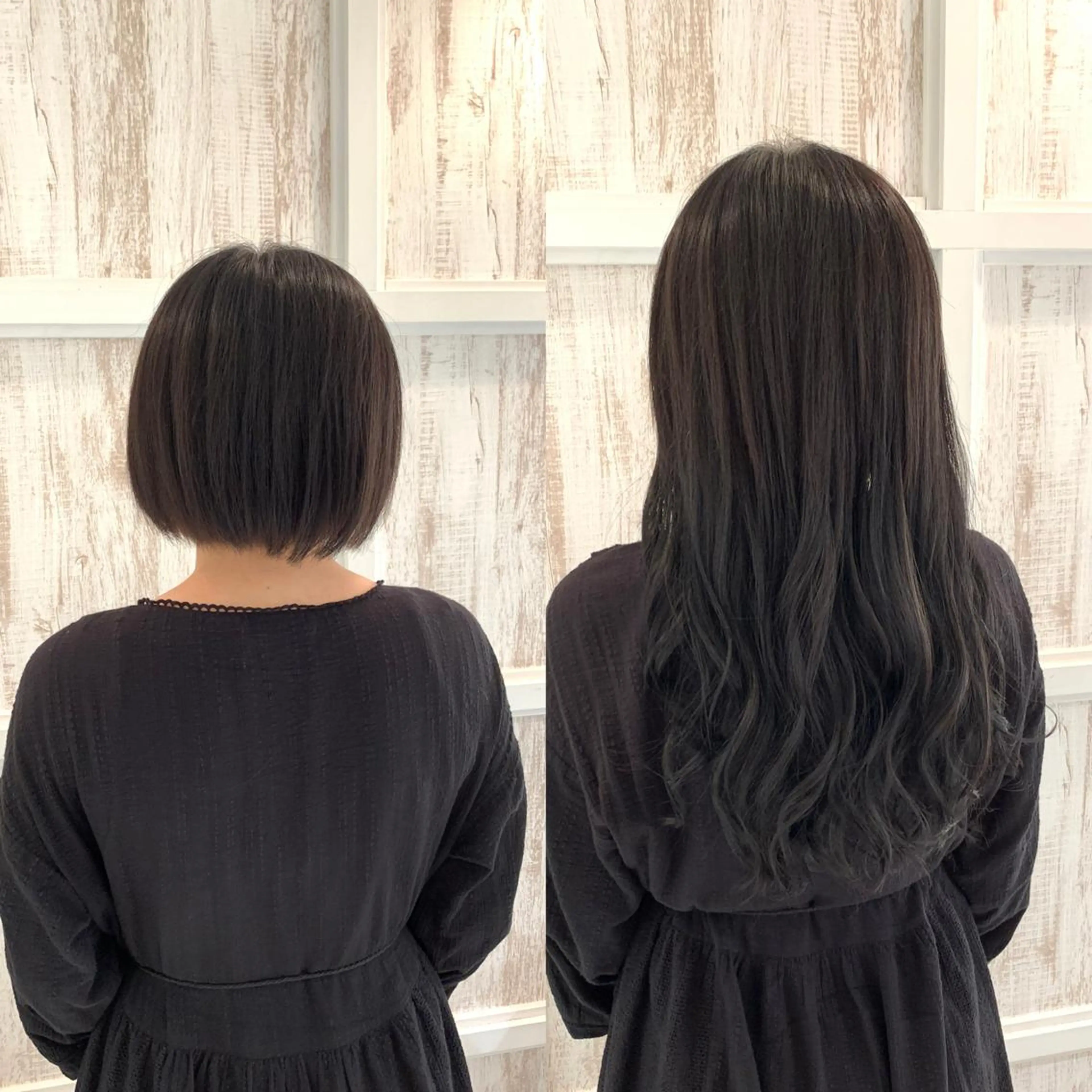 ロング カラー シールエクステ エクステ エクステ　ユノキ リョウタのヘアスタイル