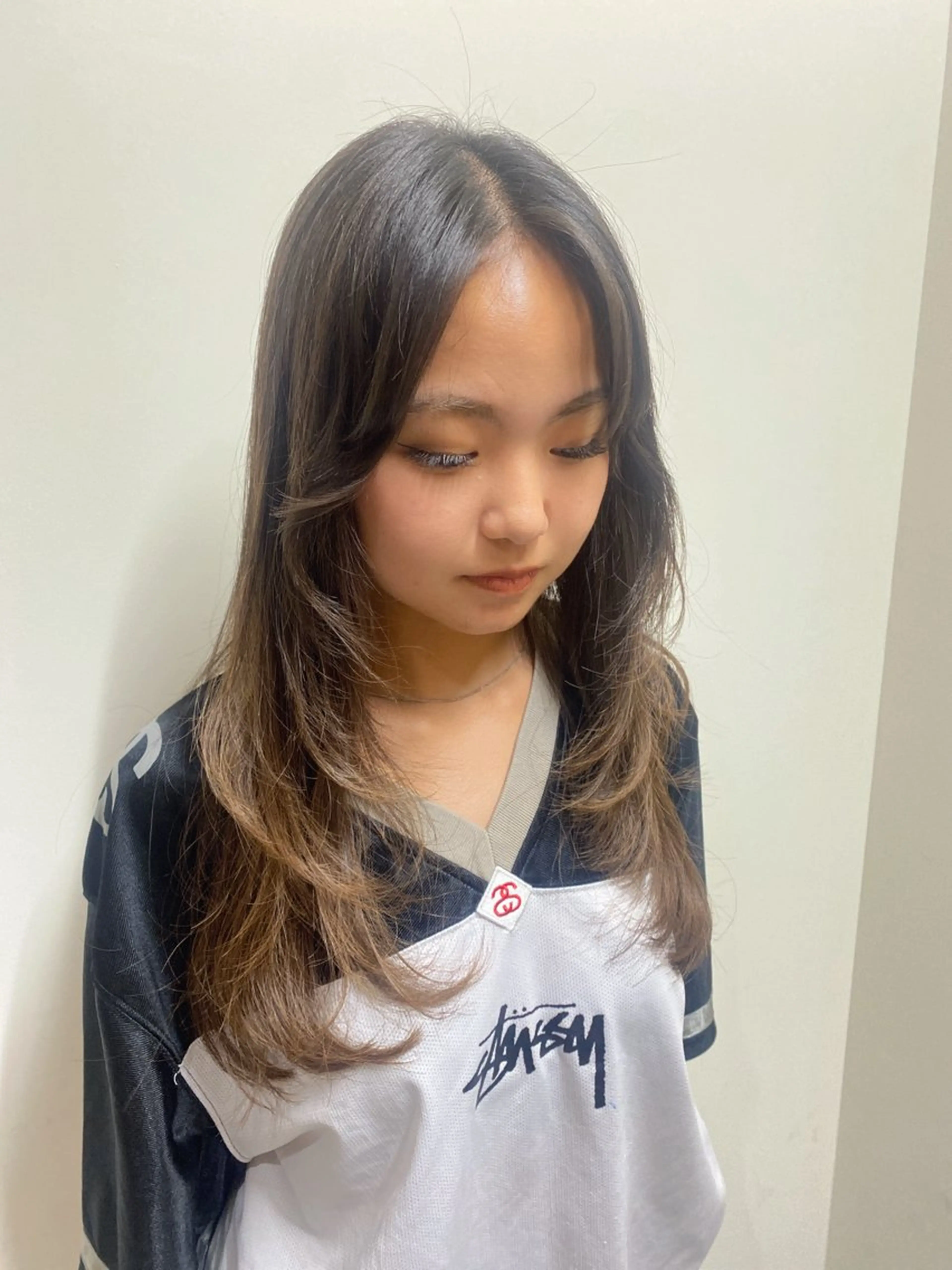 ロング レイヤーカット カット BUENAVISTA Norikaのヘアスタイル