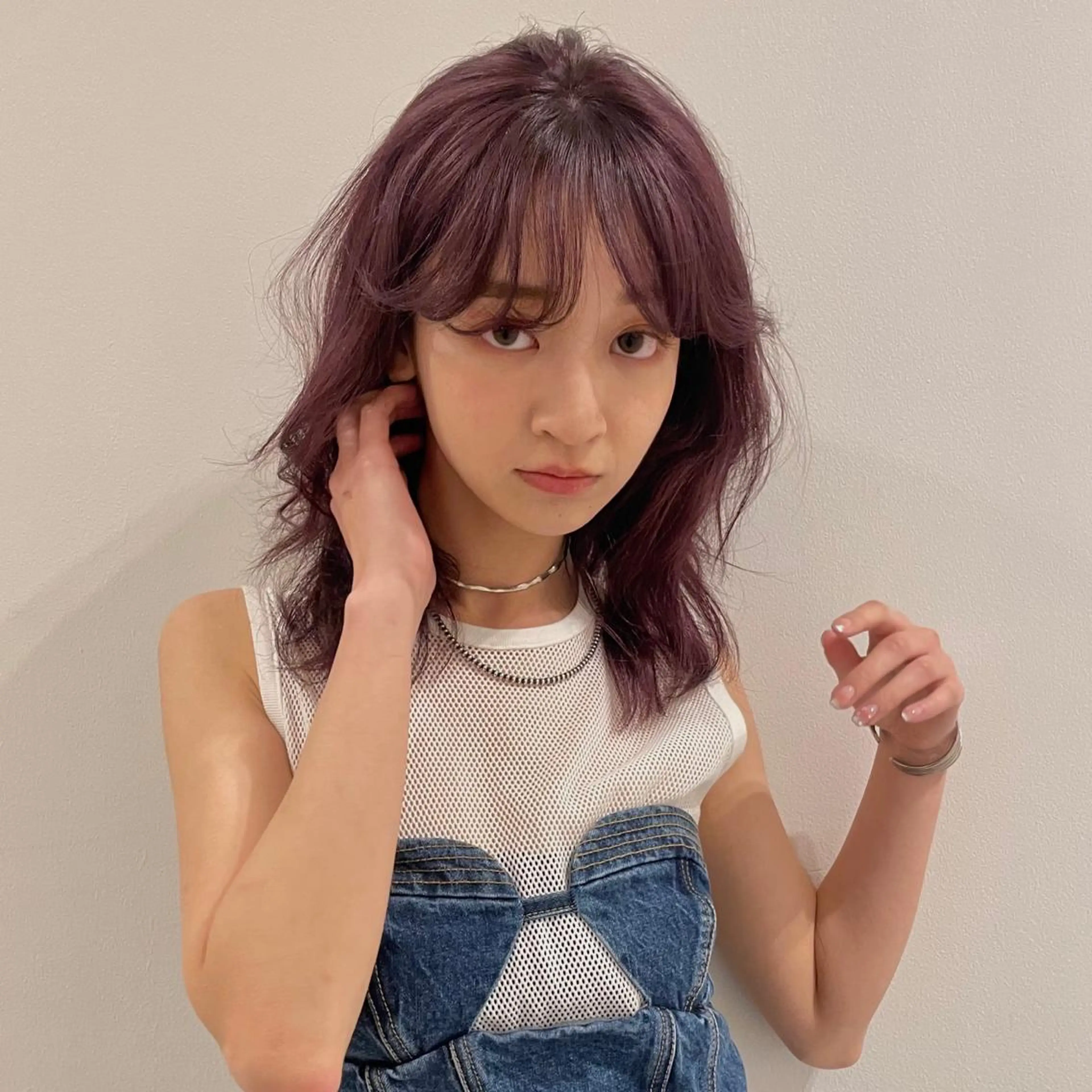 ミディアム カラー トリートメント カット ブリーチ/レイヤー 🌻Mutsumiのヘアスタイル