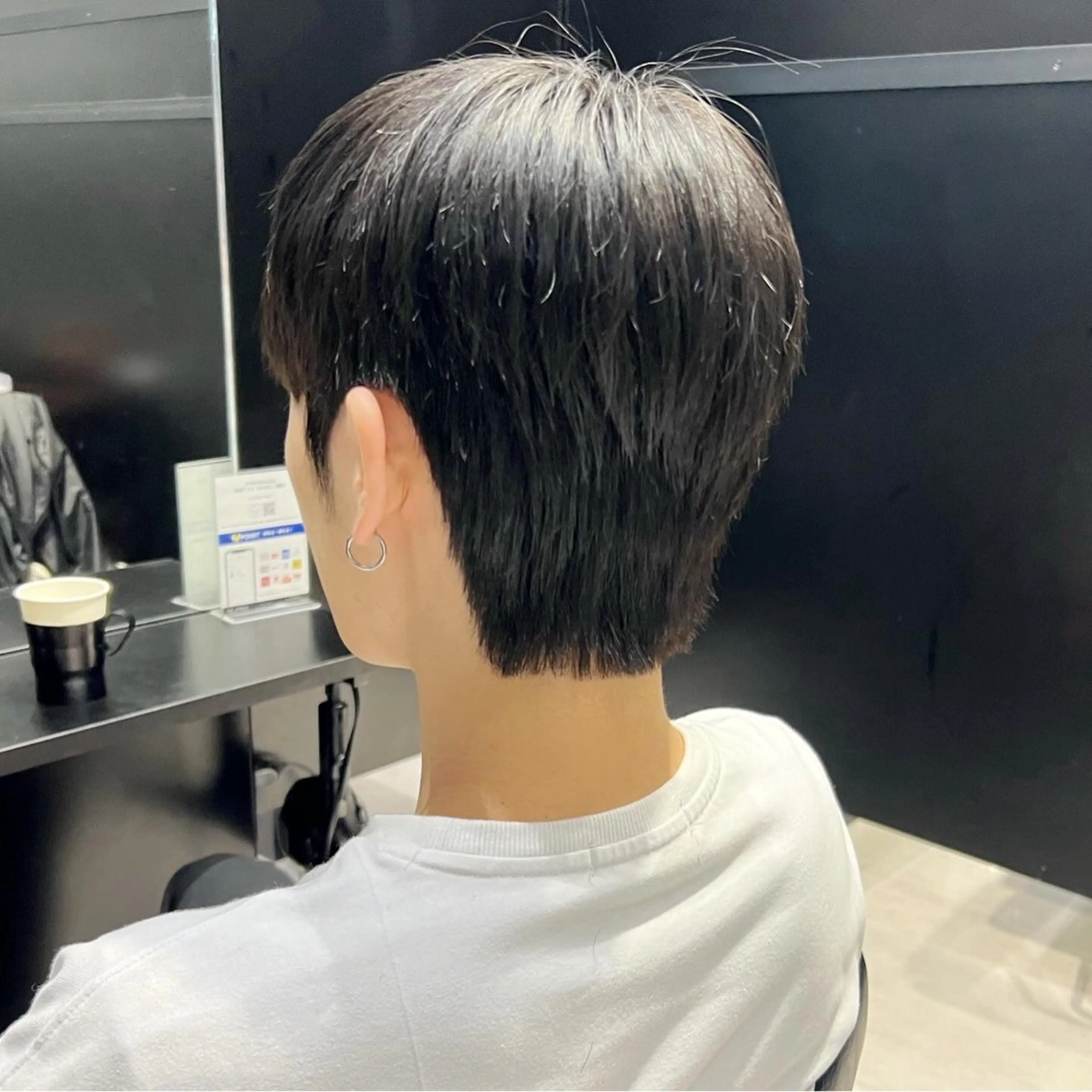 ショート パーマ メンズ カット パーマ kimika🥑 メンズ/髪質改善のヘアスタイル