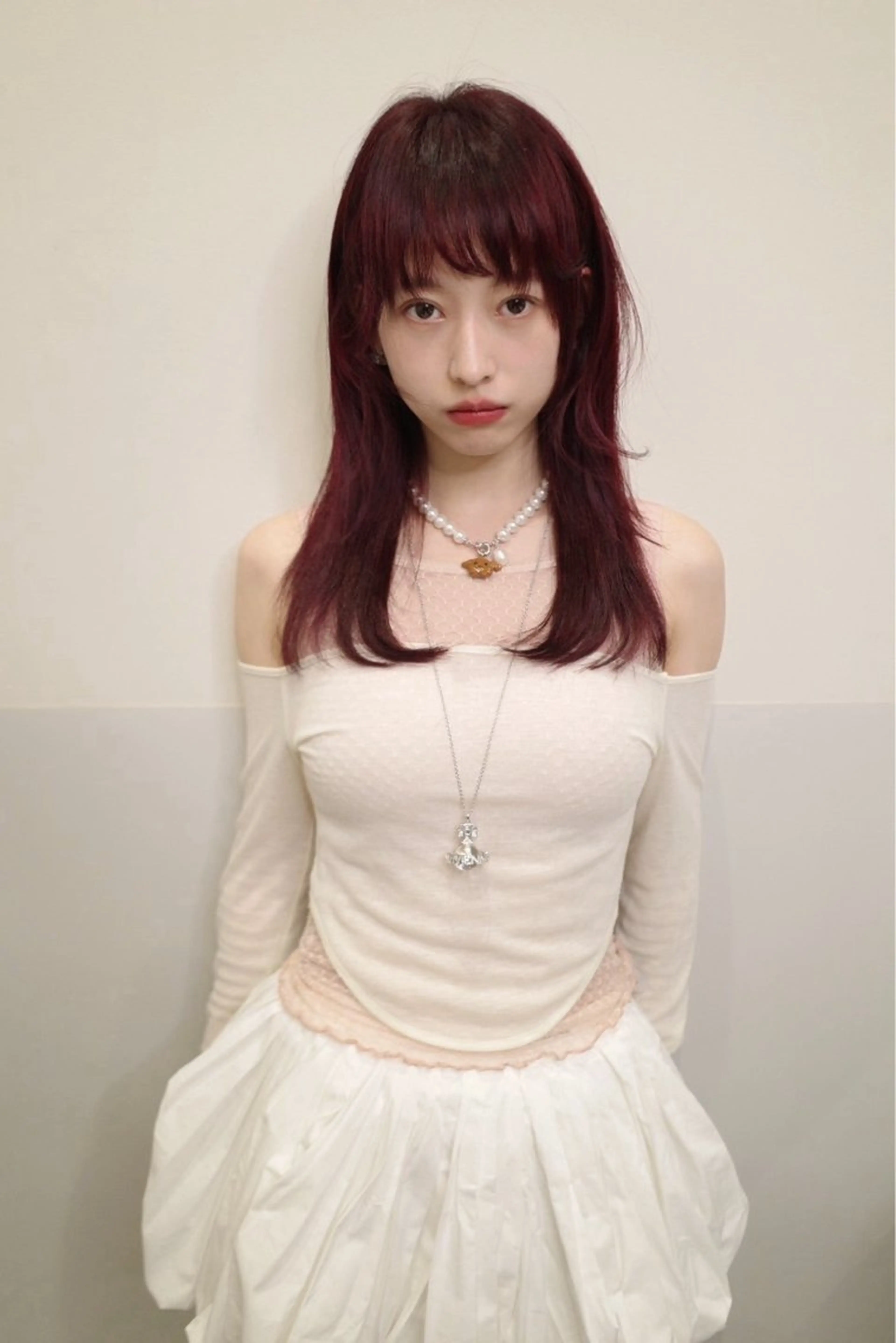 ミディアム カラー カット ヘアカラー トリートメント SALOWIN所属・ブリーチ🔑 ボブ✨レイヤーのヘアスタイル