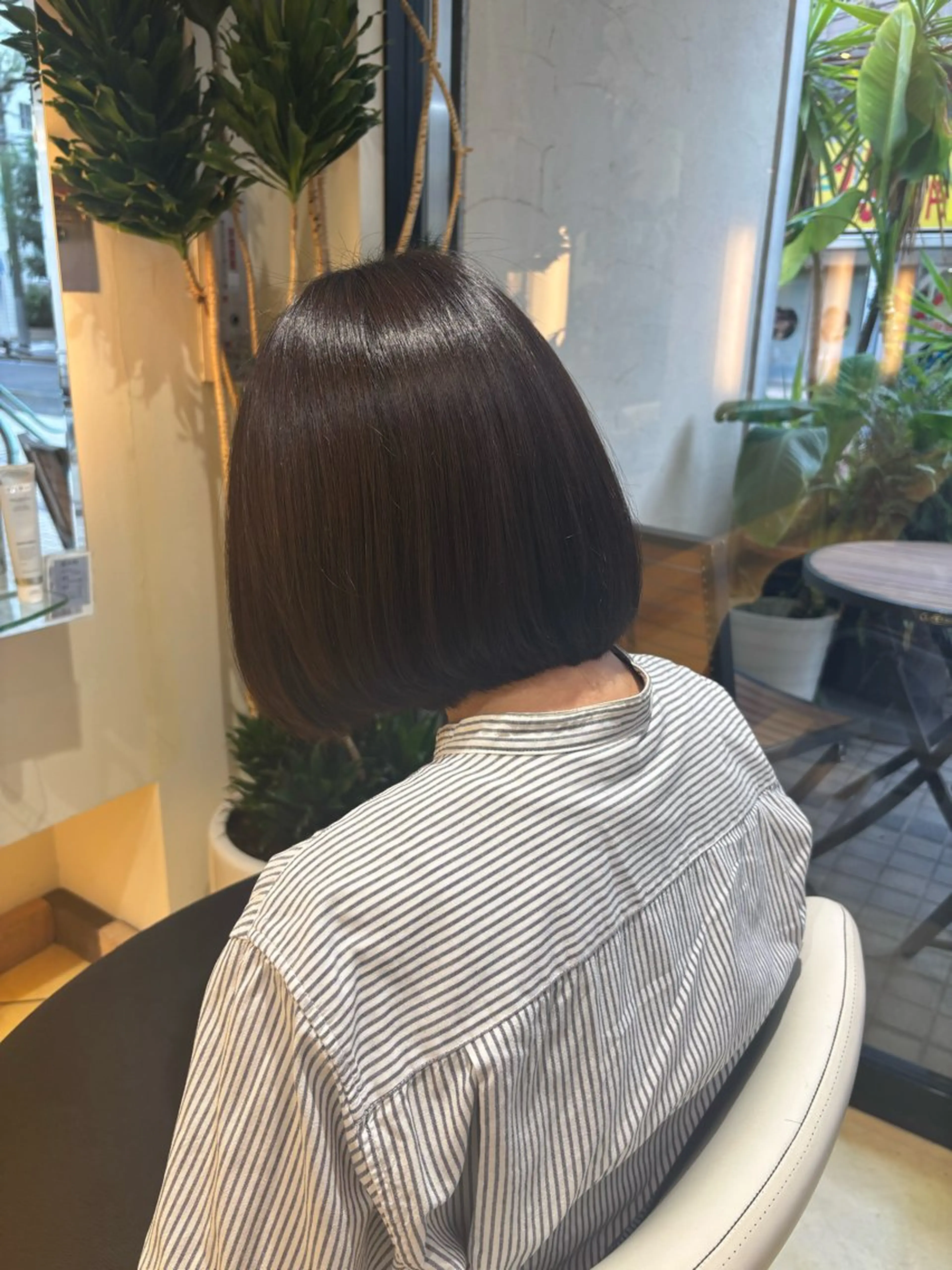 カット➕白髪染め(マニキュアカラー)の写真