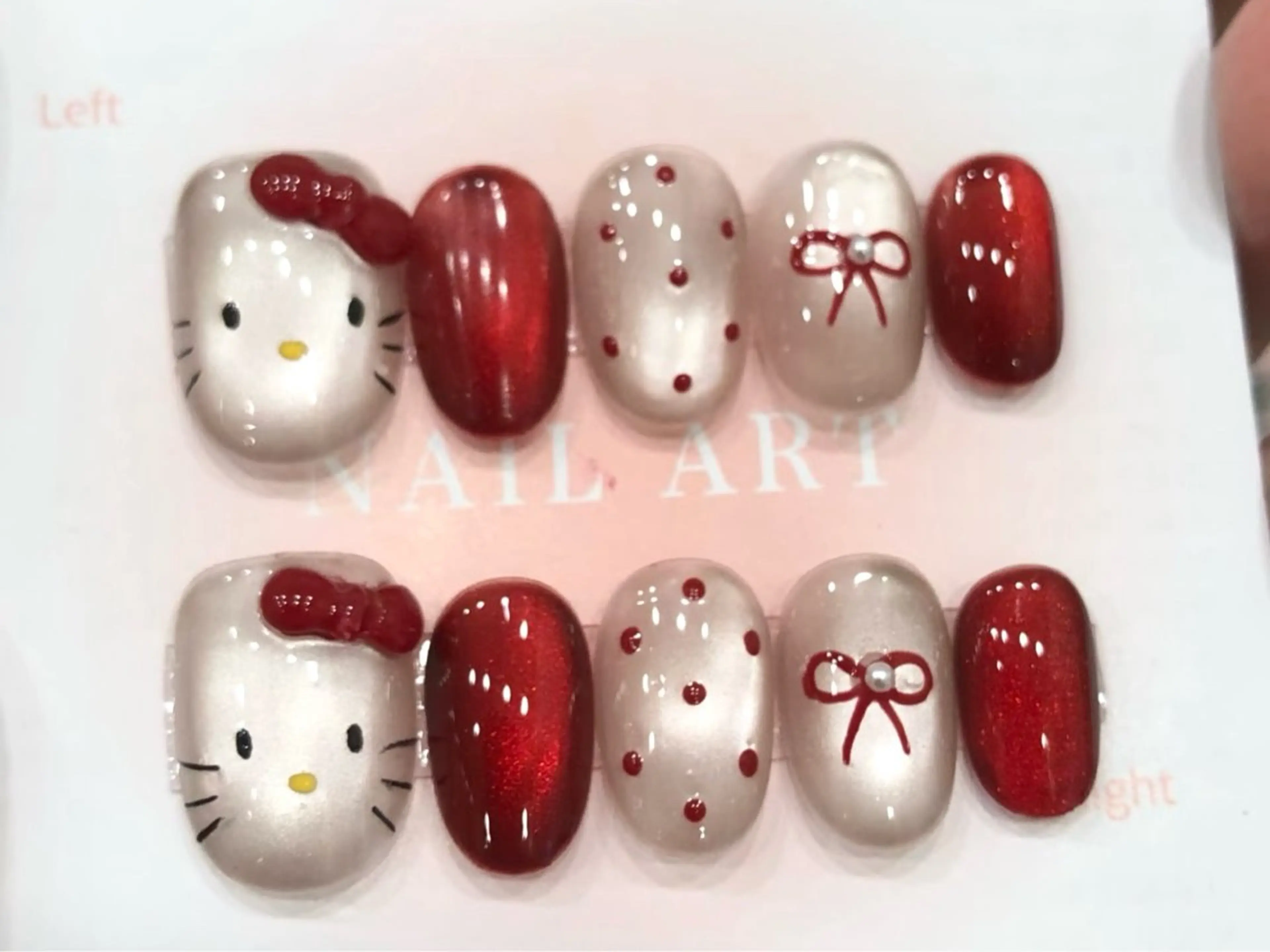 😍秋冬限定kittyちゃんデザインの写真