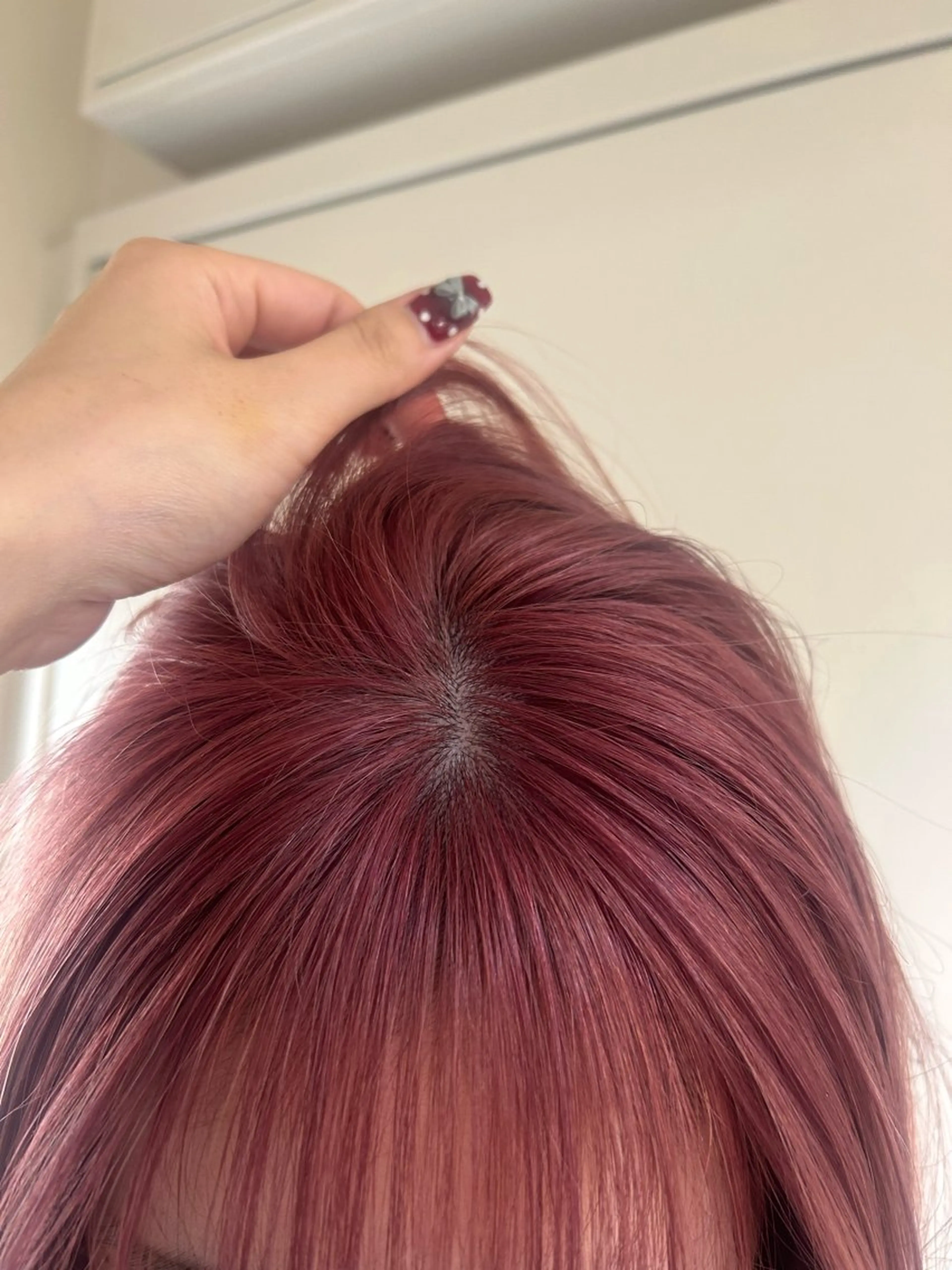 ショート カラー ピンクカラー ヘアカラー トリートメント ☕️結【suii.】 ボブ/ヘアセット☕️のヘアスタイル